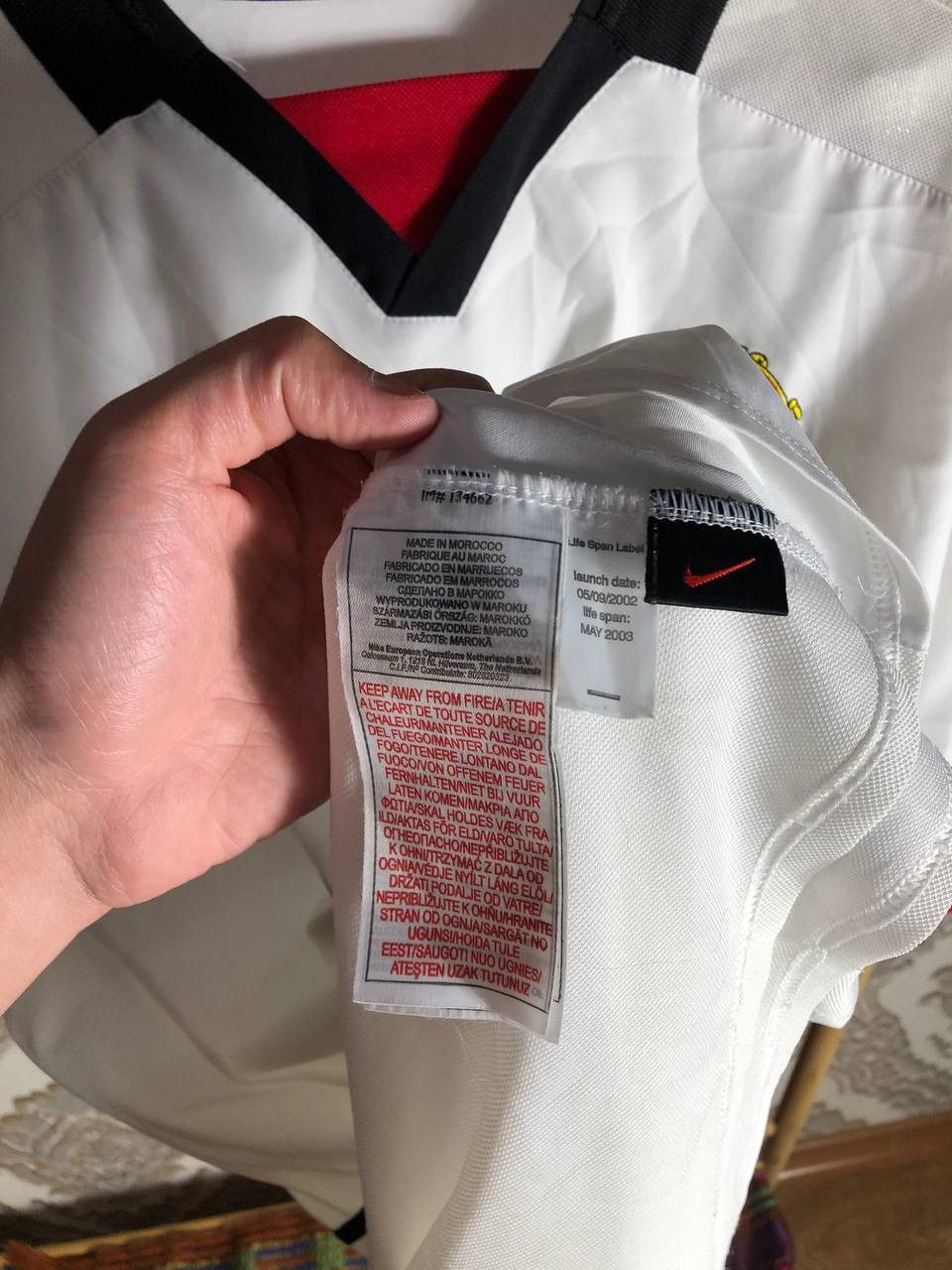 Nike VINTAGE NIKE FC MANCHESTER UNITED ENGLAND SOCCER JERSEY 90s Size US XL / EU 56 / 4 - 7 Thumbnail