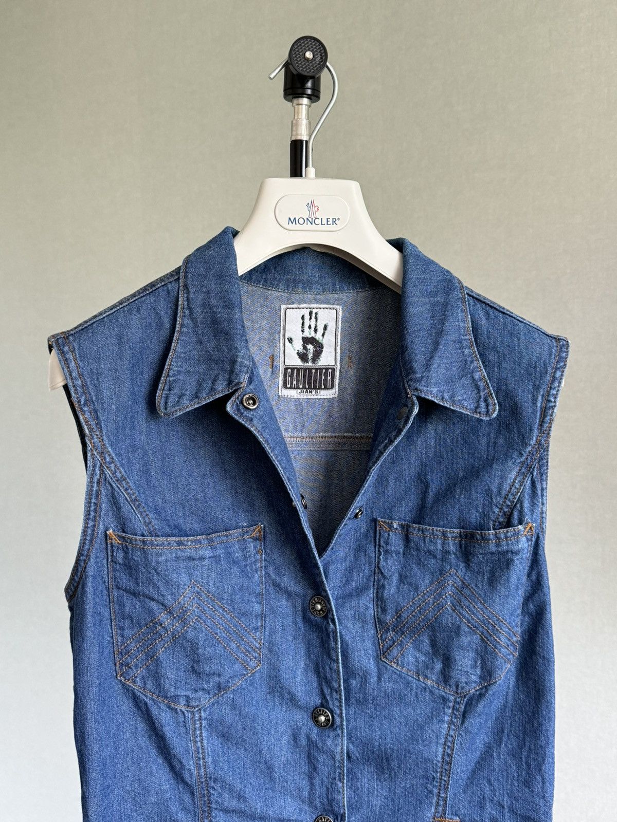 Jean Paul Gaultier × Vintage Vintage Gaultier denim top Size M / US 6-8 / IT 42-44 - 2 Thumbnail