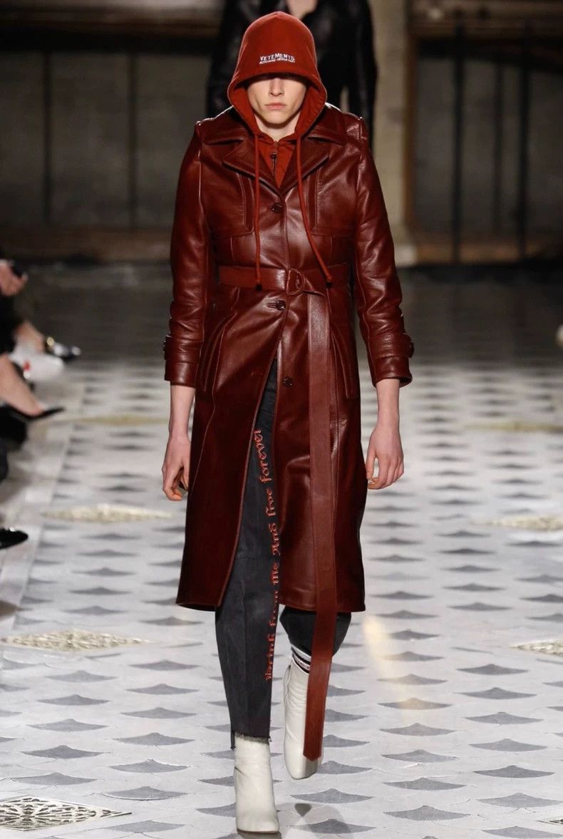 Vetements Vetements FW16 Runway Deconstructed Distressed Reddish-Bro Size US S / EU 44-46 / 1 - 9 Thumbnail