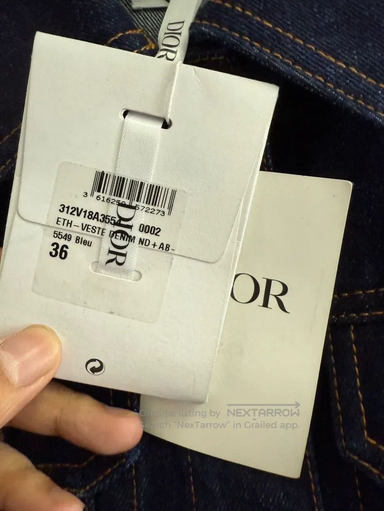 Dior Dior Bee cd denim jacket Size XS / US 0-2 / IT 36-38 - 5 Thumbnail