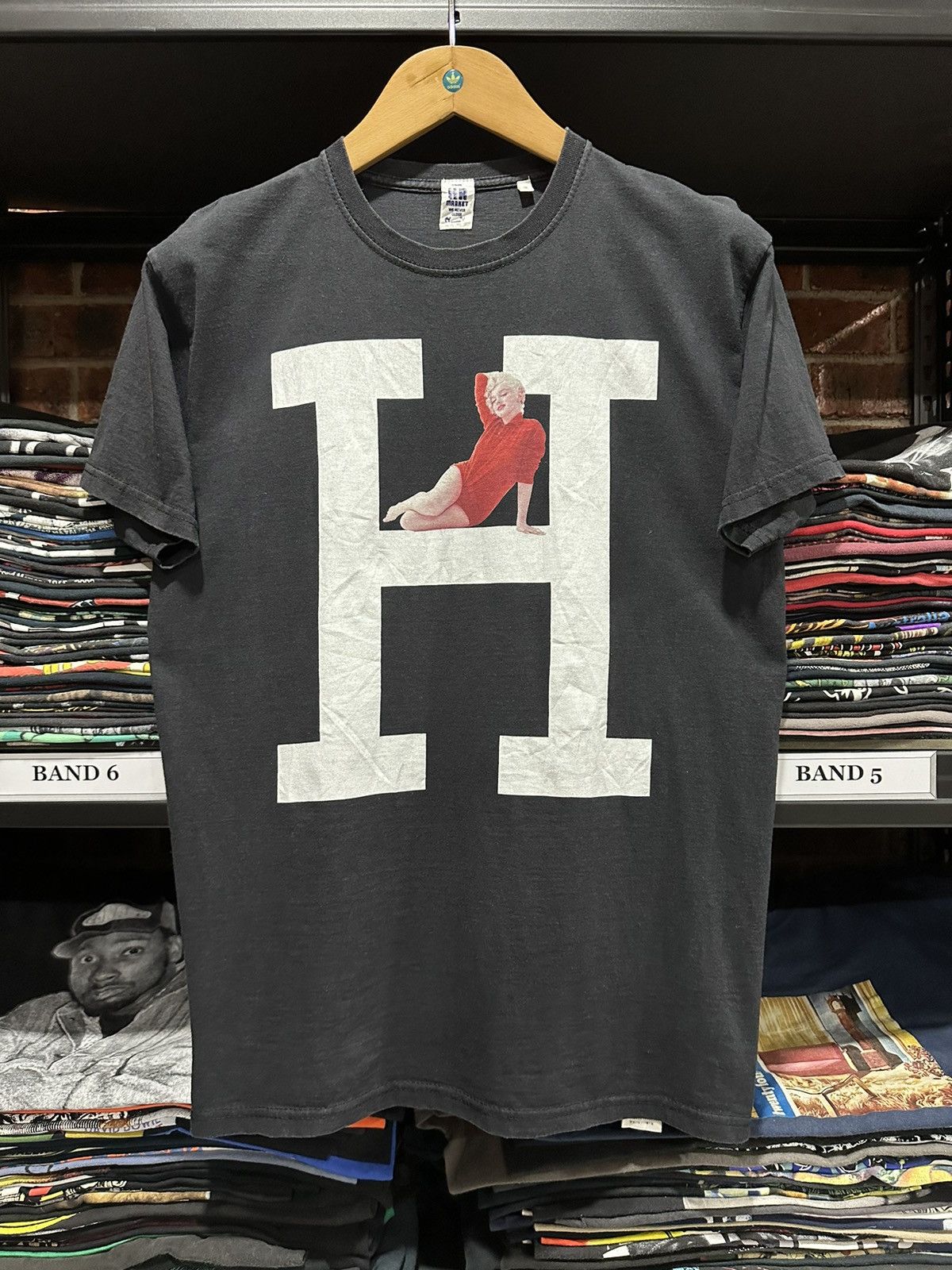 Band Tees × Japanese Brand Marilyn Monroe Hollywood Ranch Market HR Faded Tee Size US M / EU 48-50 / 2 - 1 Thumbnail
