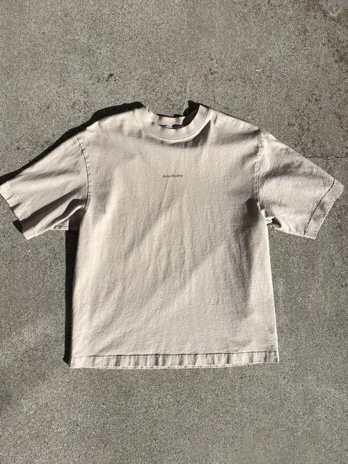 Acne Studios Acne Studios Stamp Logo T Shirt Size US S / EU 44-46 / 1 - 6 Thumbnail