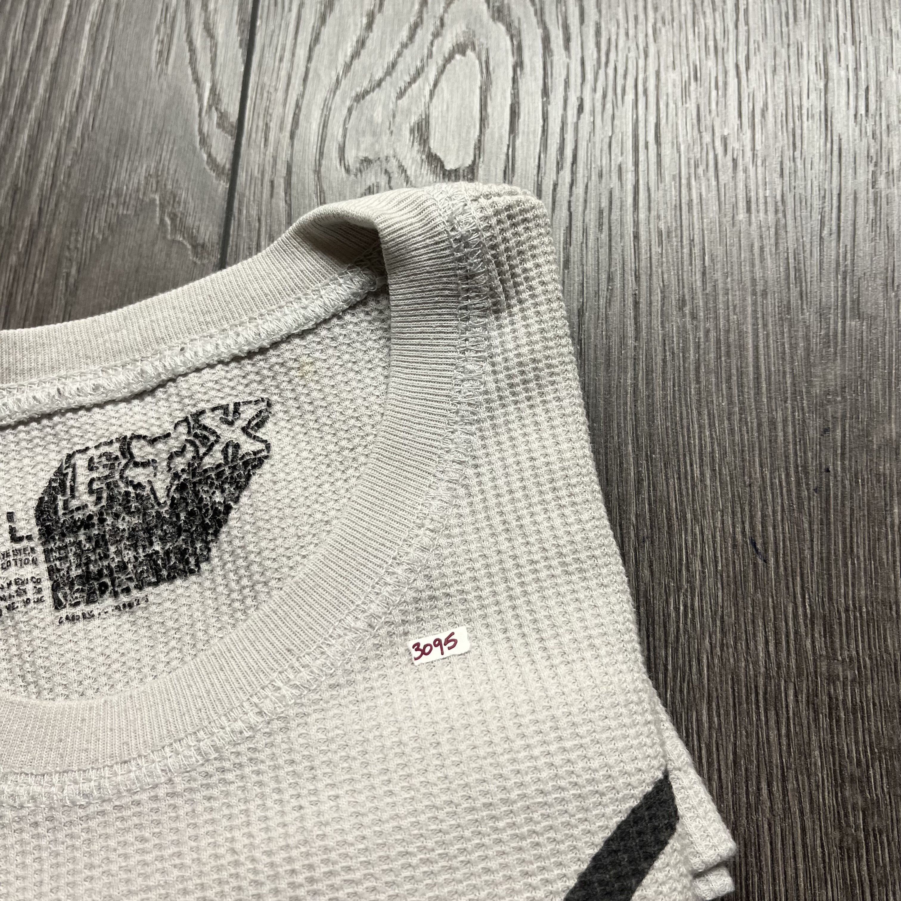 Fox Racing × Vintage Vintage Fox Racing Y2k Thermal Waffle Long Sleeve White Size US L / EU 52-54 / 3 - 8 Thumbnail
