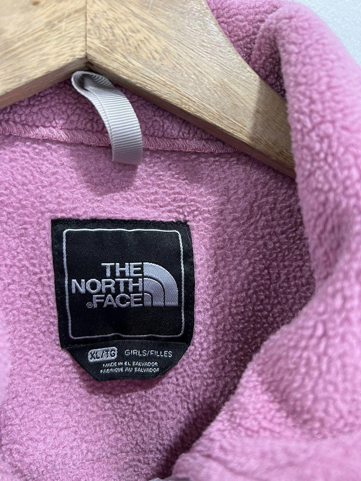 Vintage Vintage North Face Denali Pink sweater zip up Size XL / US 12-14 / IT 48-50 - 4 Thumbnail