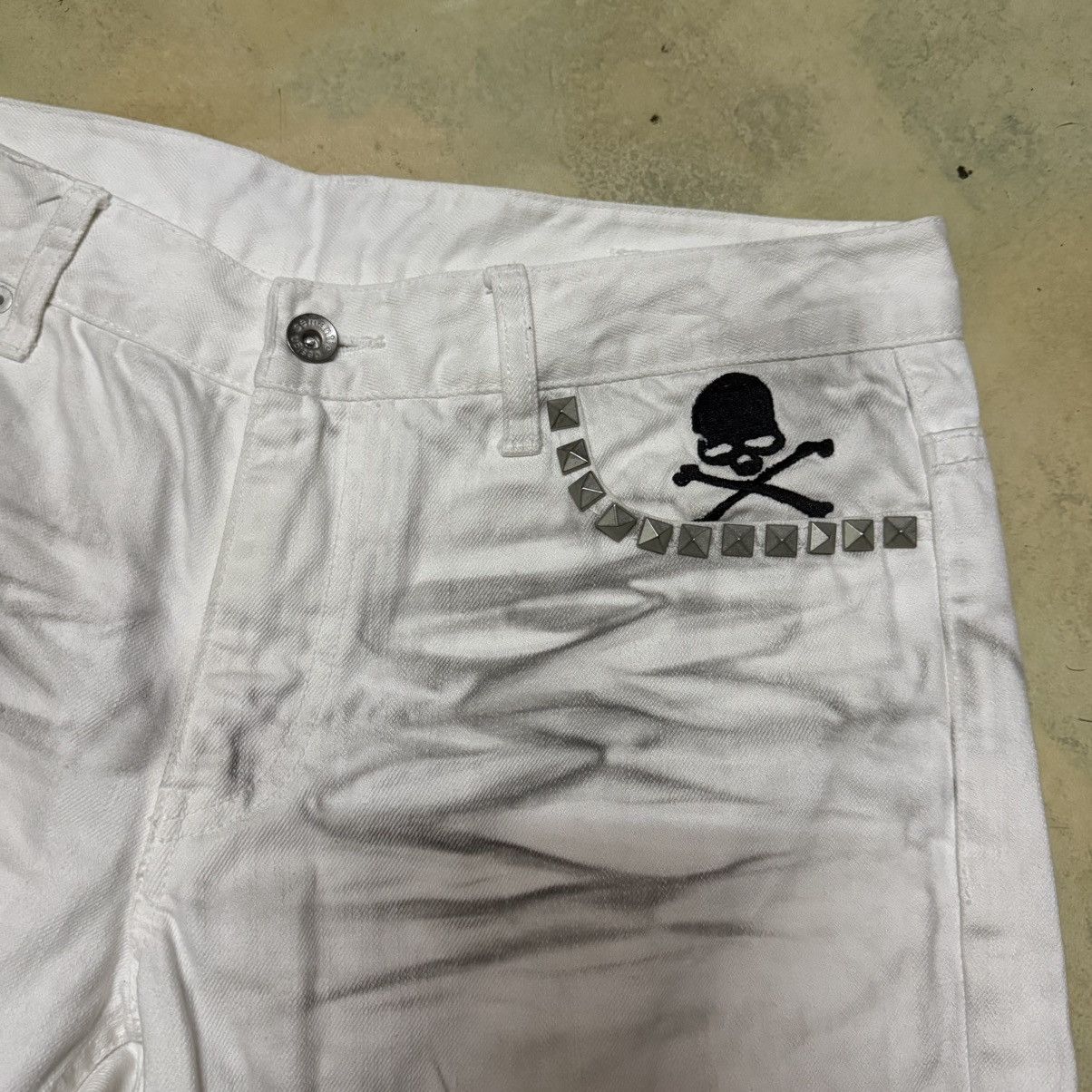 semanticdesign Semantic Design Rare Style Distressed Denim Jeans Size US 32 / EU 48 - 6 Thumbnail