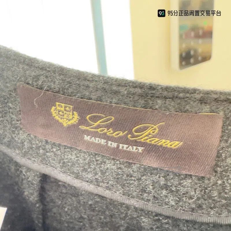 Loro Piana Loro Piana Unisex Gray Cashmere Casual Pants. Size US 42 / EU 58 - 4 Thumbnail