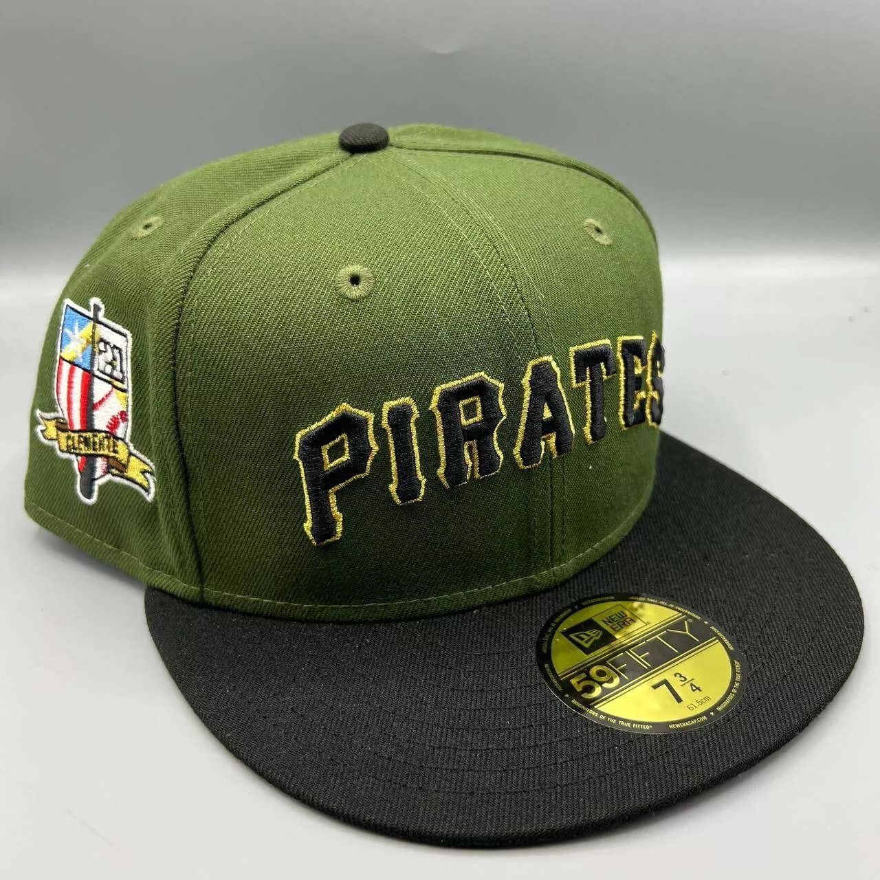 New Era Pittsburgh Pirates Hat Men 7 3/4 59Fifty New Era MLB Fitted Size ONE SIZE - 1 Thumbnail