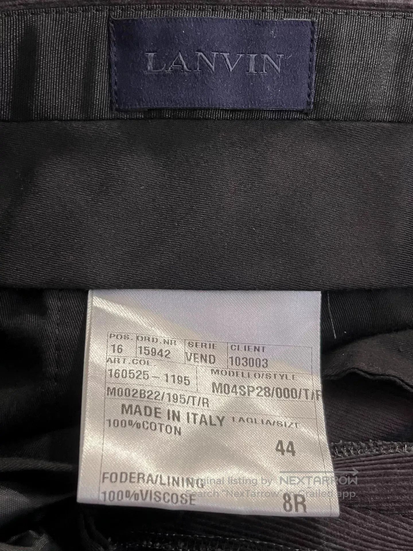 Lanvin Lanvin Men's Suit Set. Size US M / EU 48-50 / 2 - 3 Thumbnail