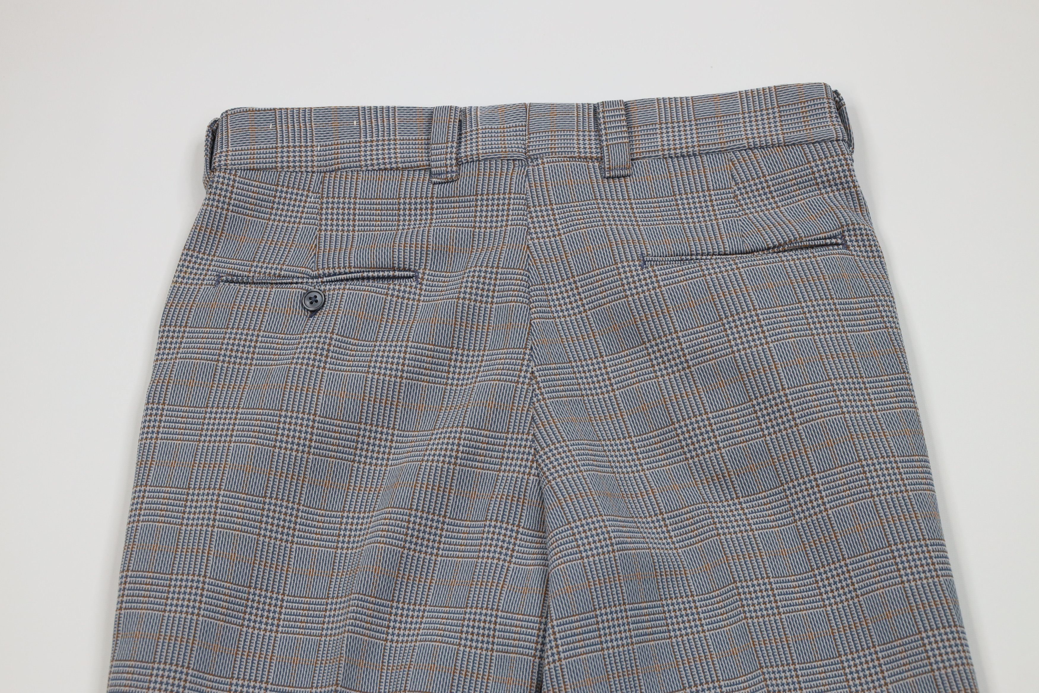 Levi's Vintage 70s Levis Plaid Knit Bell Bottoms Chino Pants USA Size US 32 / EU 48 - 10 Thumbnail