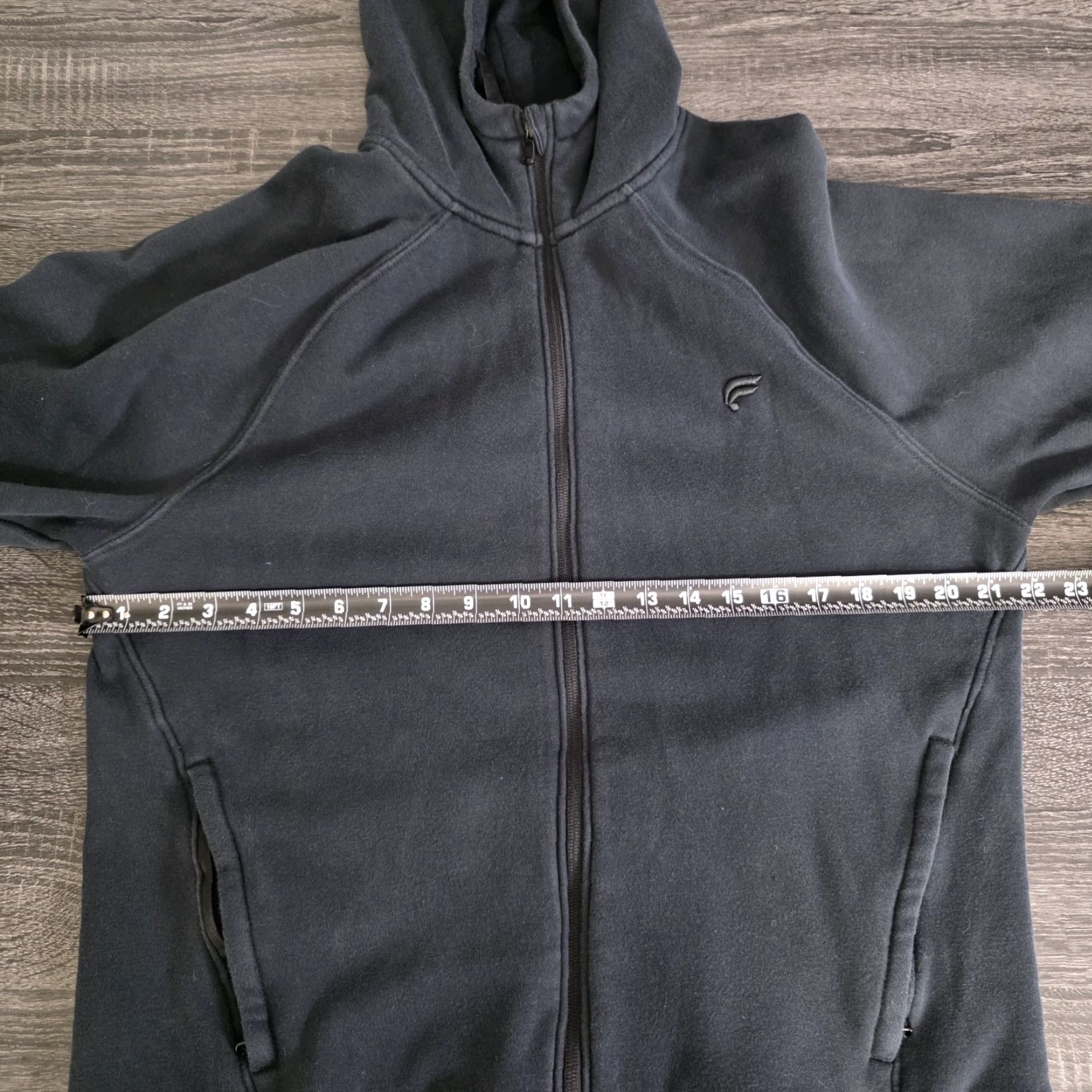 Fabletics Fabletics Athletic Hoodie Mens Large Black Full Zip Workout Gym Jacket Jacket Mens L Black Athletic Hoodie Size US L / EU 52-54 / 3 - 6 Thumbnail
