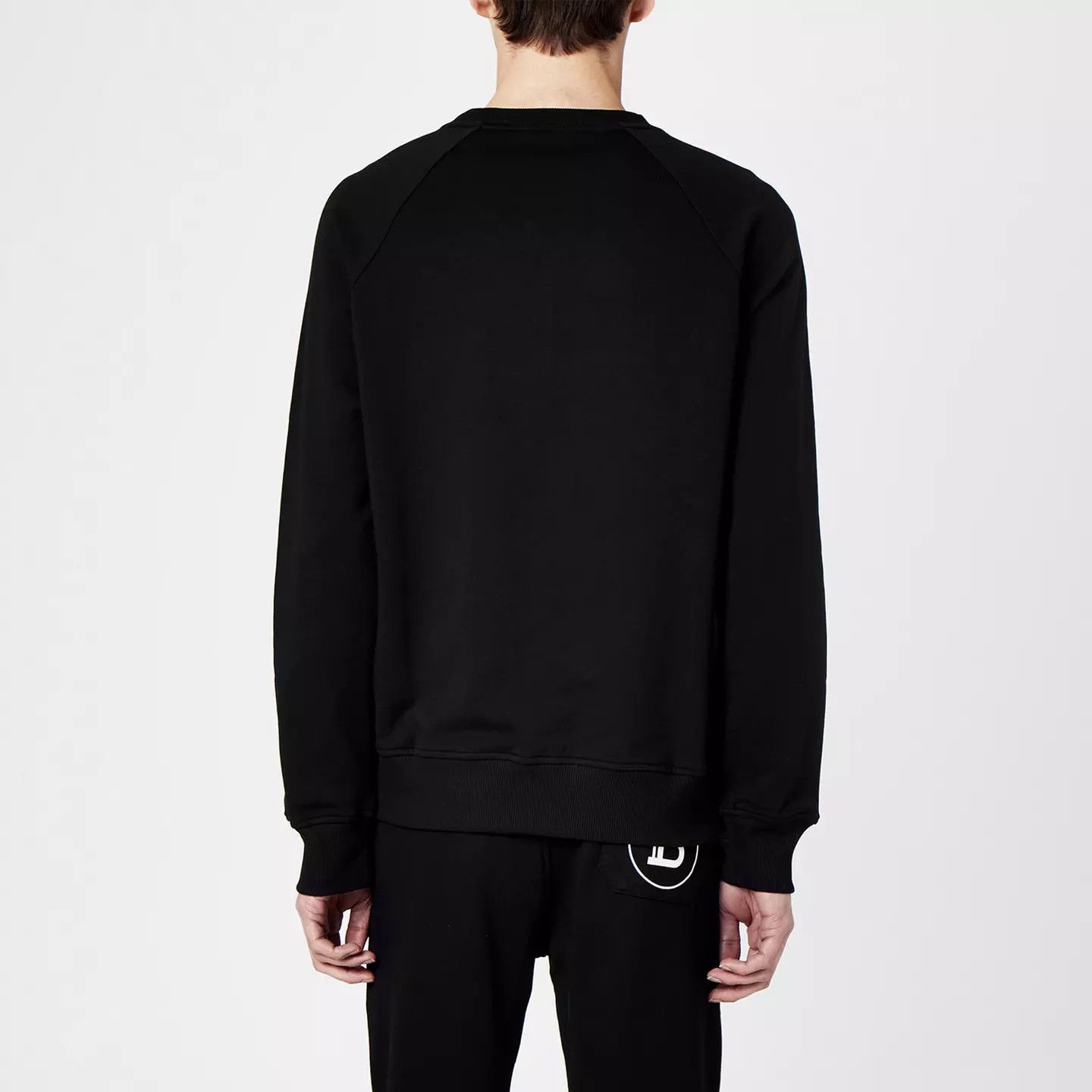 Balmain o1g2r1mq0426 Logo Crew Sweater in Noir Size US S / EU 44-46 / 1 - 4 Thumbnail