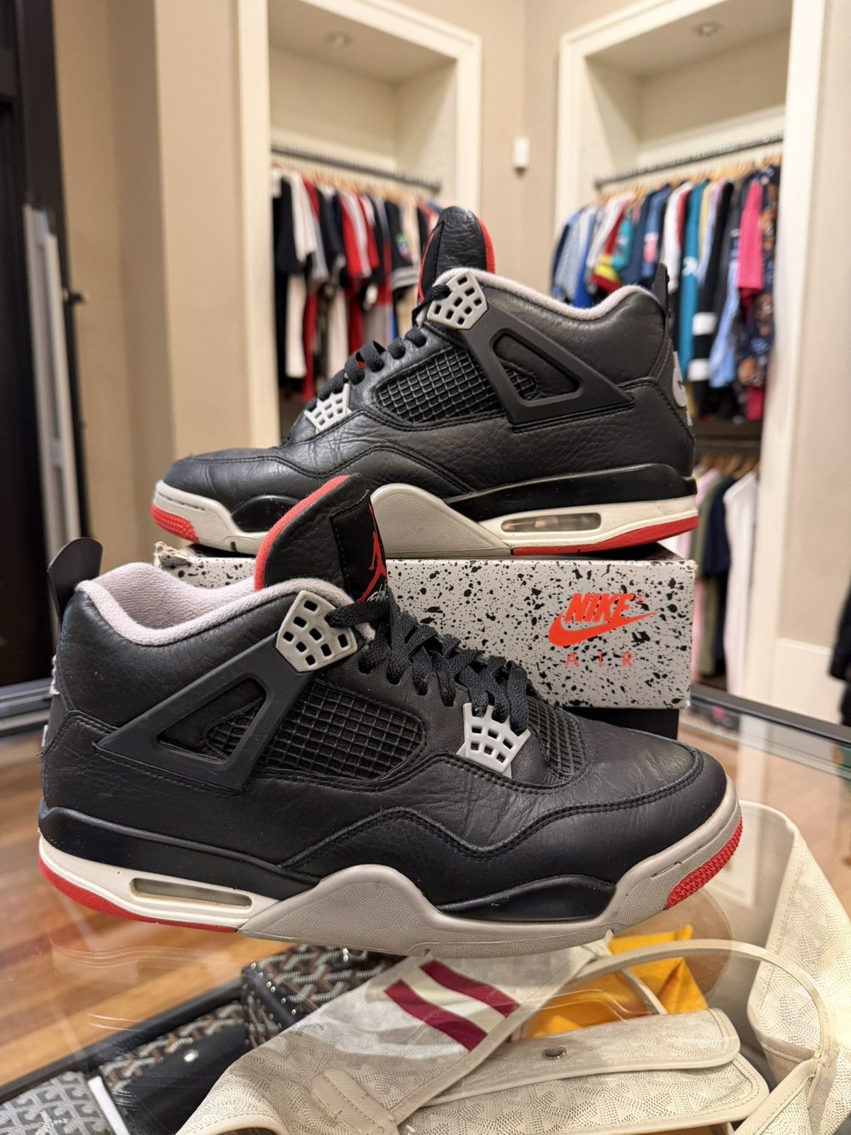 Jordan Brand Jordan 4 Retro ‘Bred Reimagined’ Size US 10.5 / EU 43-44 - 1 Thumbnail