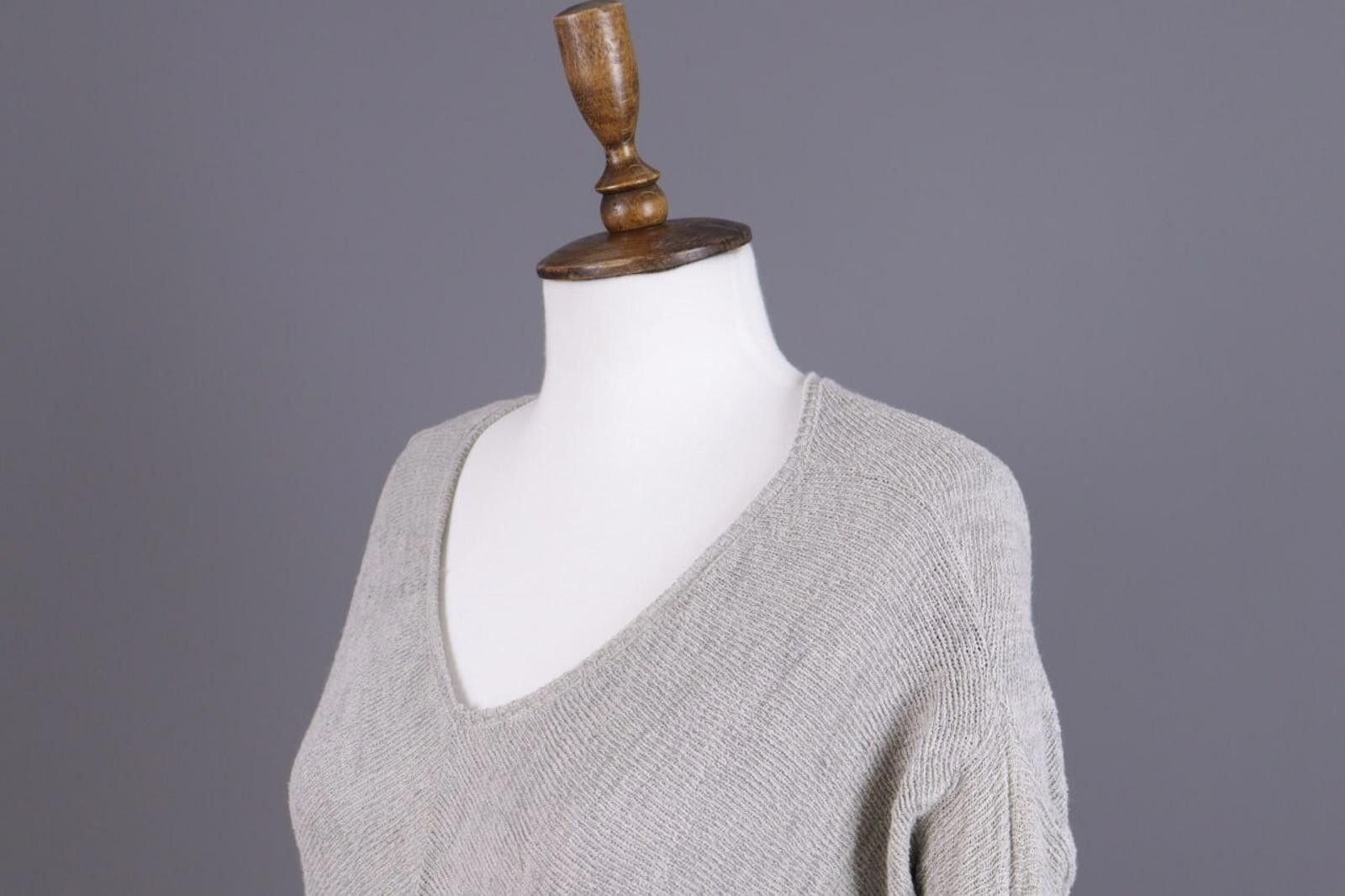 Transit Transit Par Such Gray Lagenlook Knit Sweater Size 1 / S Size S / US 4 / IT 40 - 12 Thumbnail