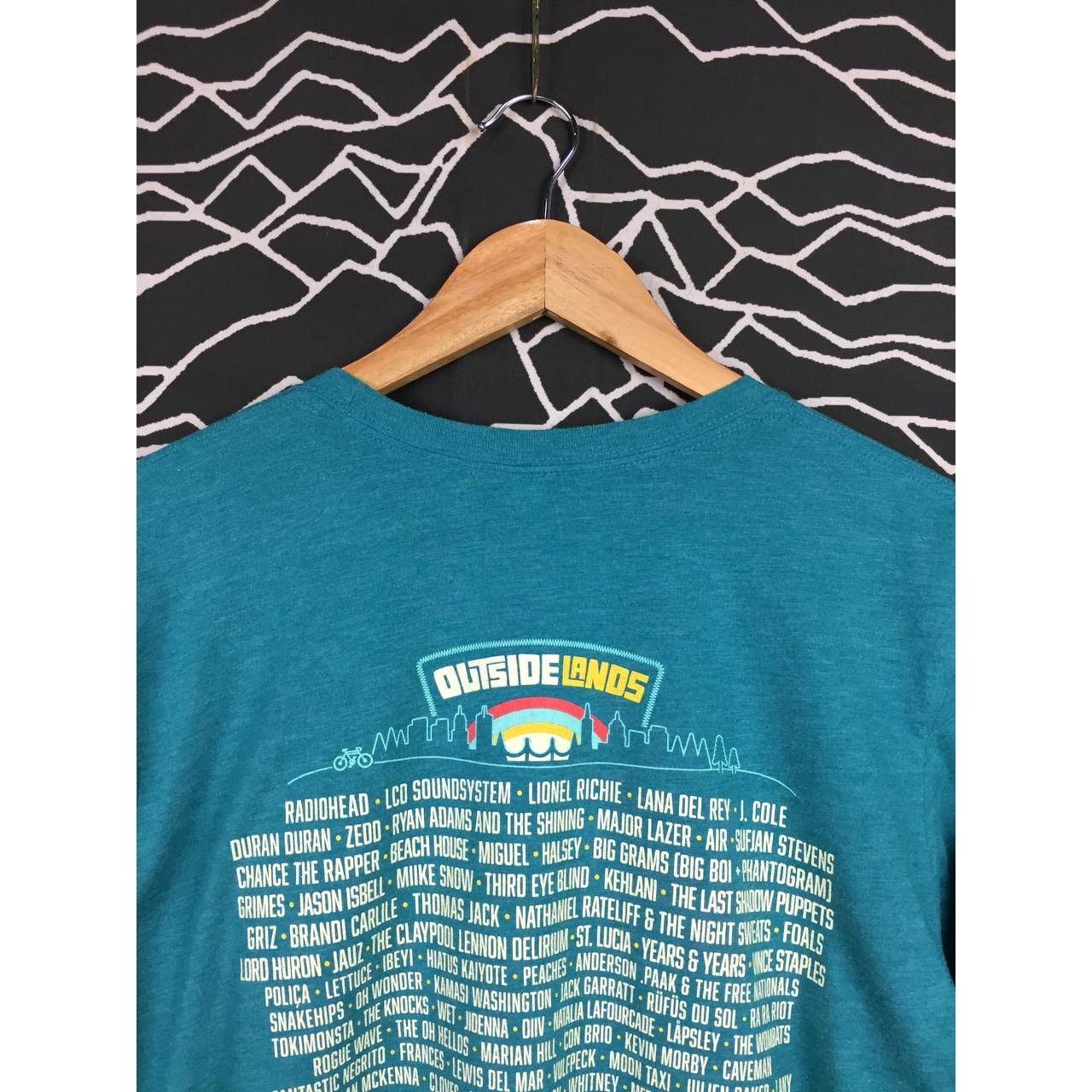 Band Tees × Vintage Outside Lands 2016 Music And Arts Festival Radiohead Tee Size US L / EU 52-54 / 3 - 5 Thumbnail