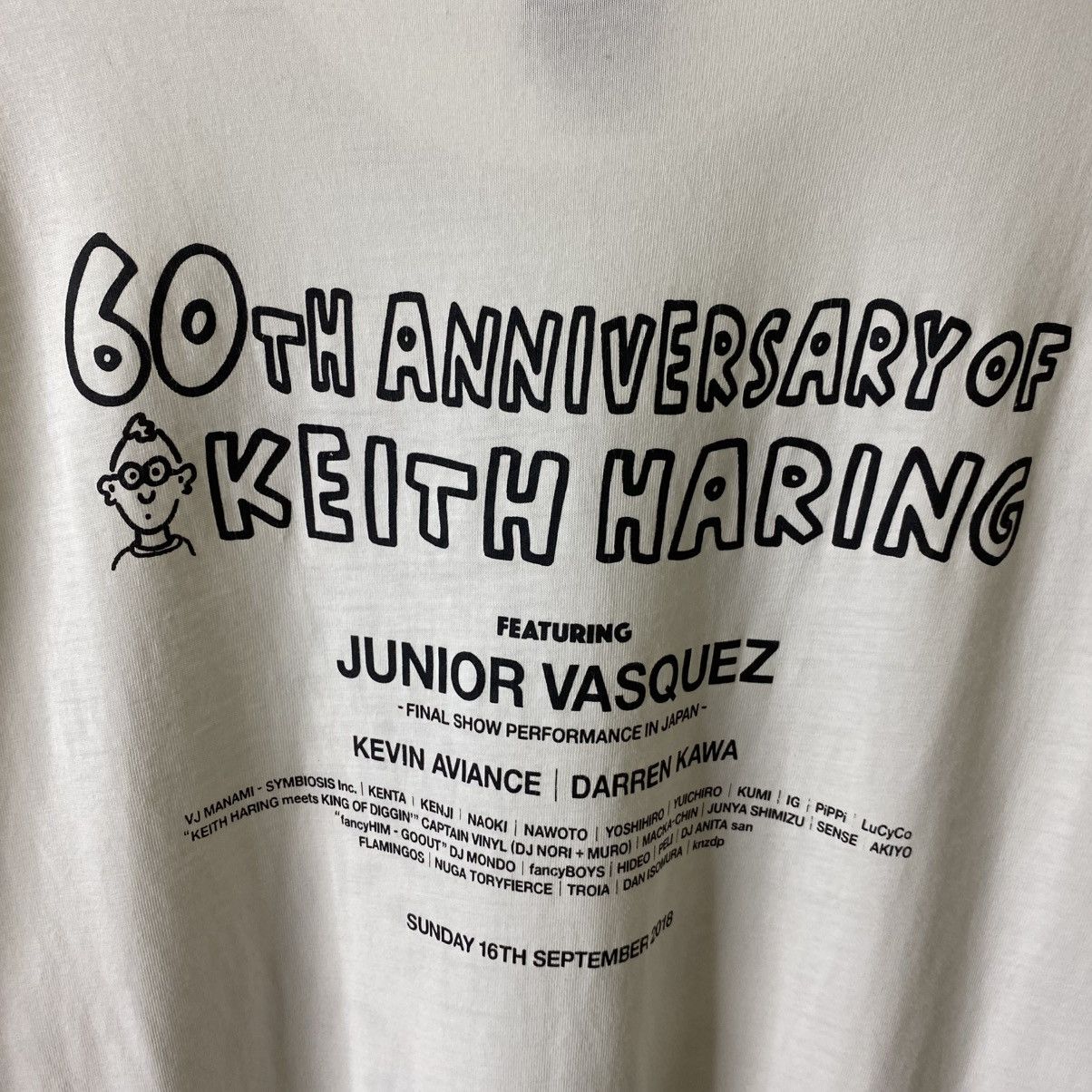 Starter 60th Anniversary Of Keith Haring Ft Junior Vasquez T Shirt Size US L / EU 52-54 / 3 - 11 Thumbnail