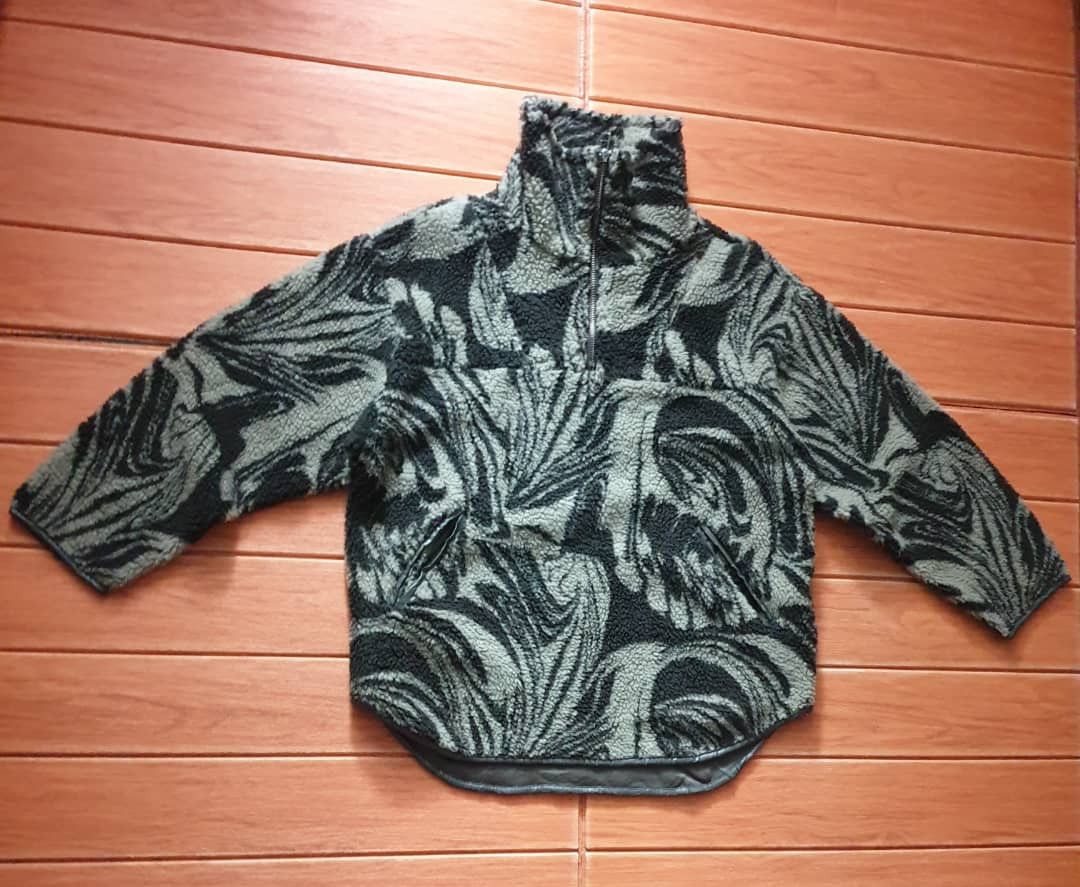 Japanese Brand Emoda abstract streetwear fleece Sweater Jacket Size US M / EU 48-50 / 2 - 7 Thumbnail