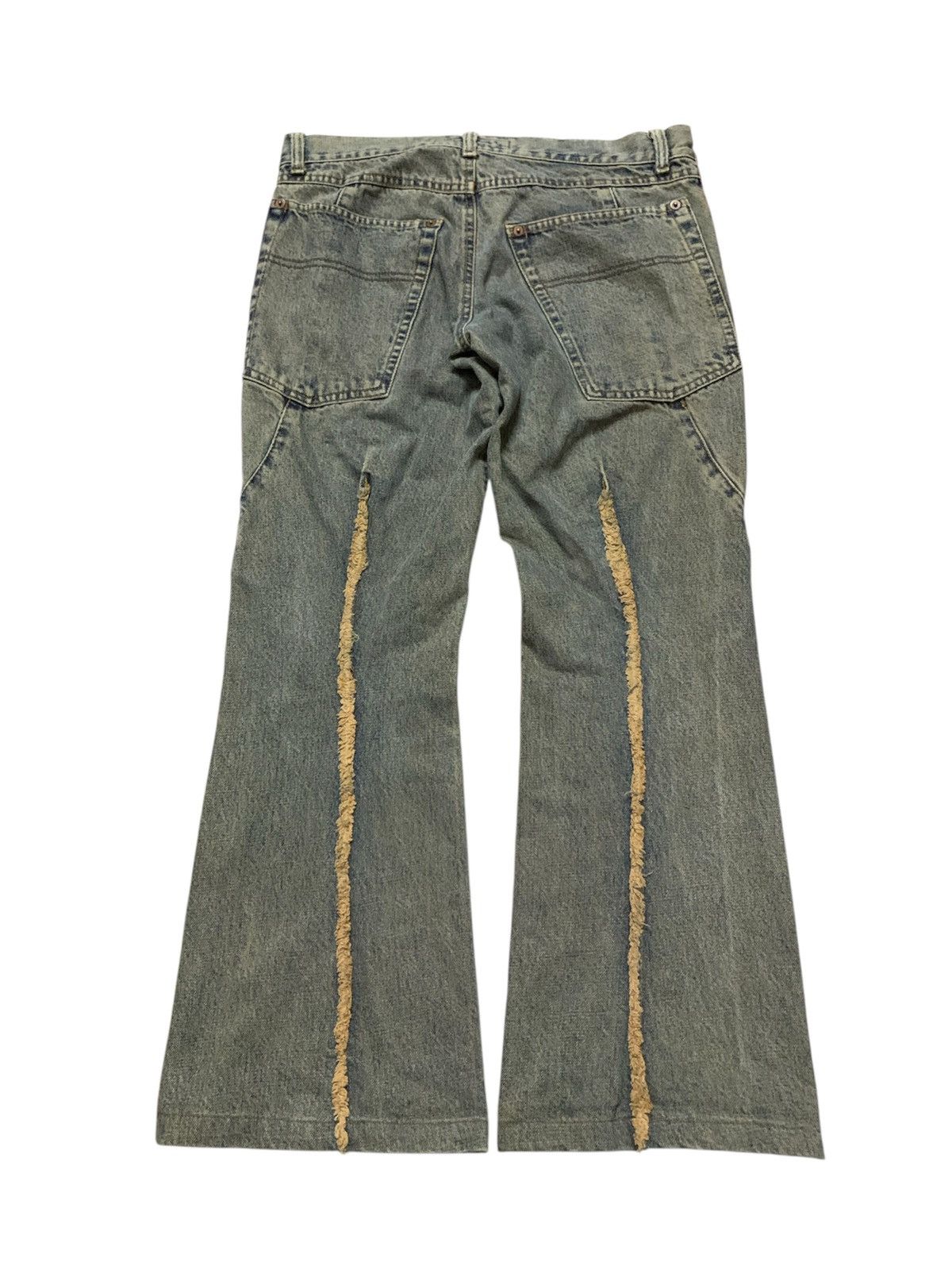 Andrew Mackenzie Flare Mud Washed Denim Share Spirit Lgb Goa If Six Size US 30 / EU 46 - 2 Thumbnail
