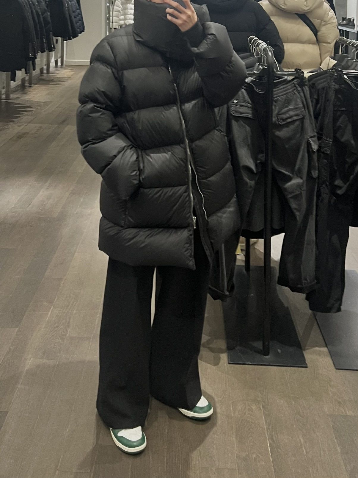 Rick Owens Rick Owens Black Mountain Down Jacket Size US M / EU 48-50 / 2 - 4 Thumbnail