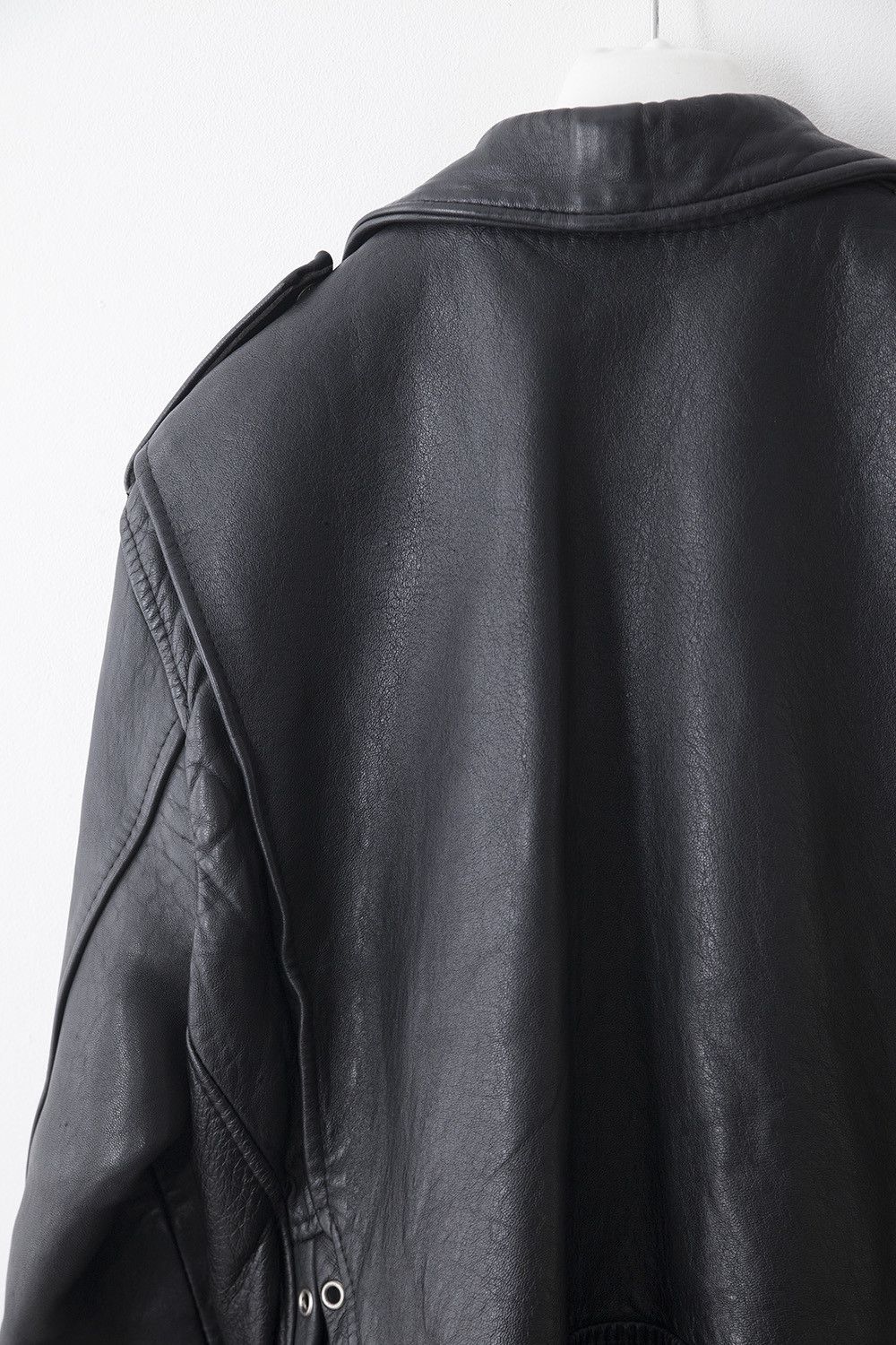 Vintage 1980's black leather perfecto jacket Size US S / EU 44-46 / 1 - 4 Thumbnail