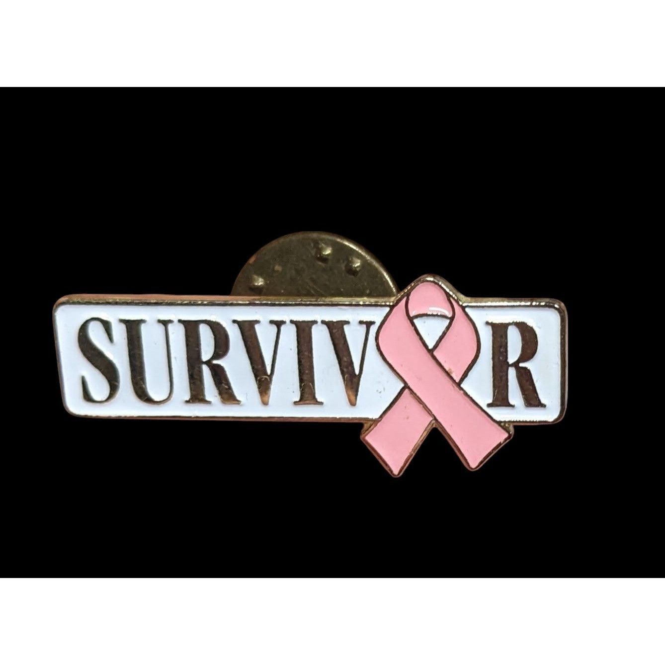 Other Breast Cancer Survivor Pink Ribbon Lapel Pin Size ONE SIZE - 1 Thumbnail