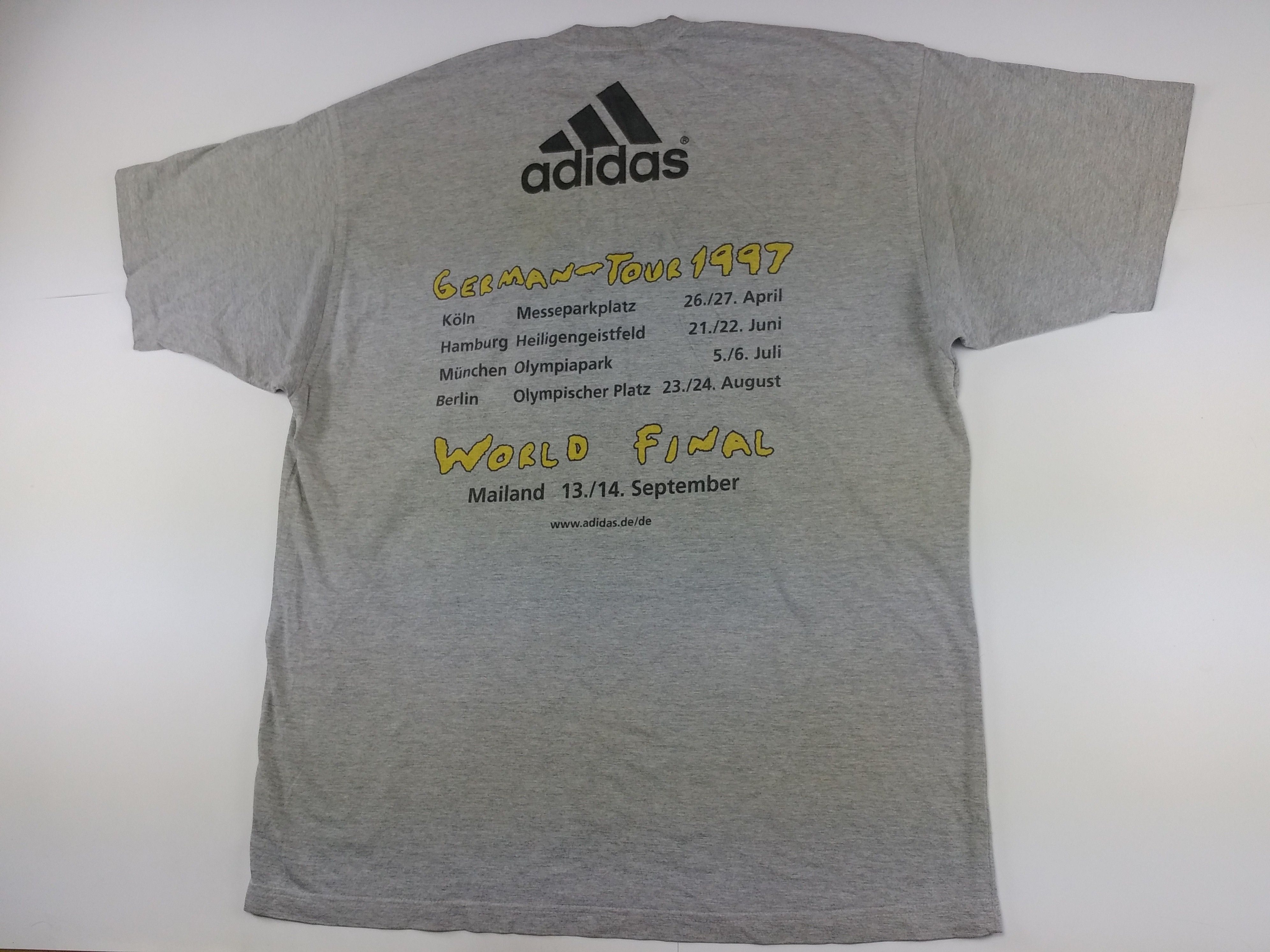 Adidas Adidas Streetball Challenge t-shirt, 1997 Germany, vintage L Size US L / EU 52-54 / 3 - 10 Thumbnail