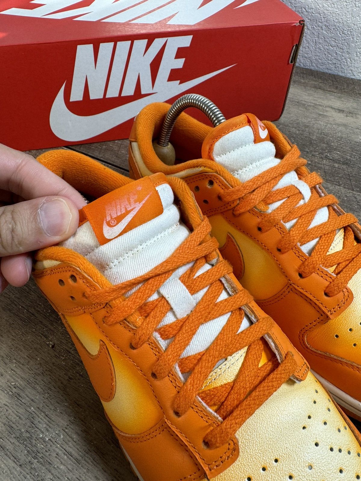 Nike Nike Dunk Low 'Magma Orange' Shoes Size 9 W / 7.5 M Model Size US 9 / EU 42 - 7 Thumbnail