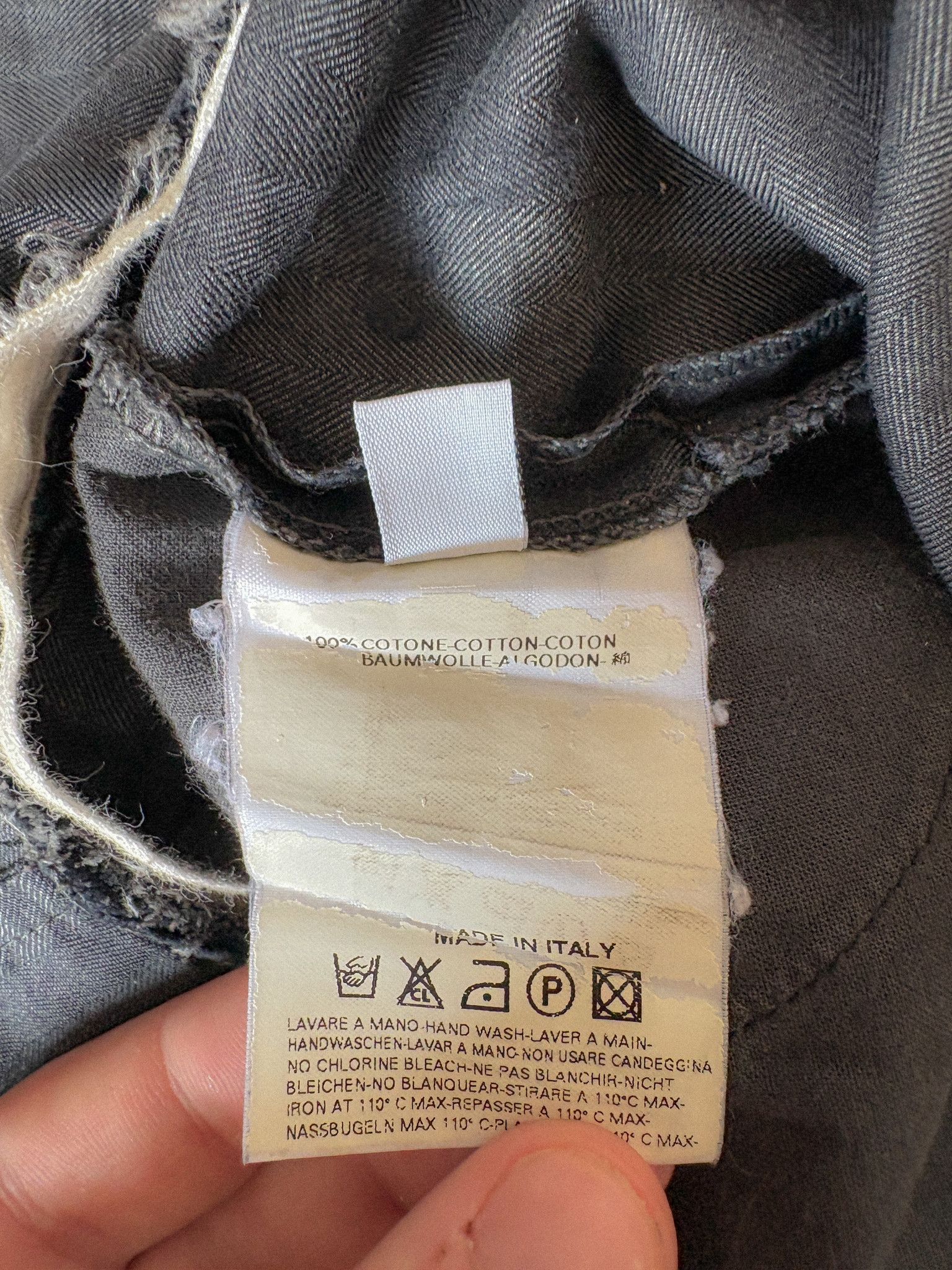 Maison Margiela Martin Margiela SS02 (Blank Tag) Frayed Tape Pants Size US 30 / EU 46 - 9 Thumbnail