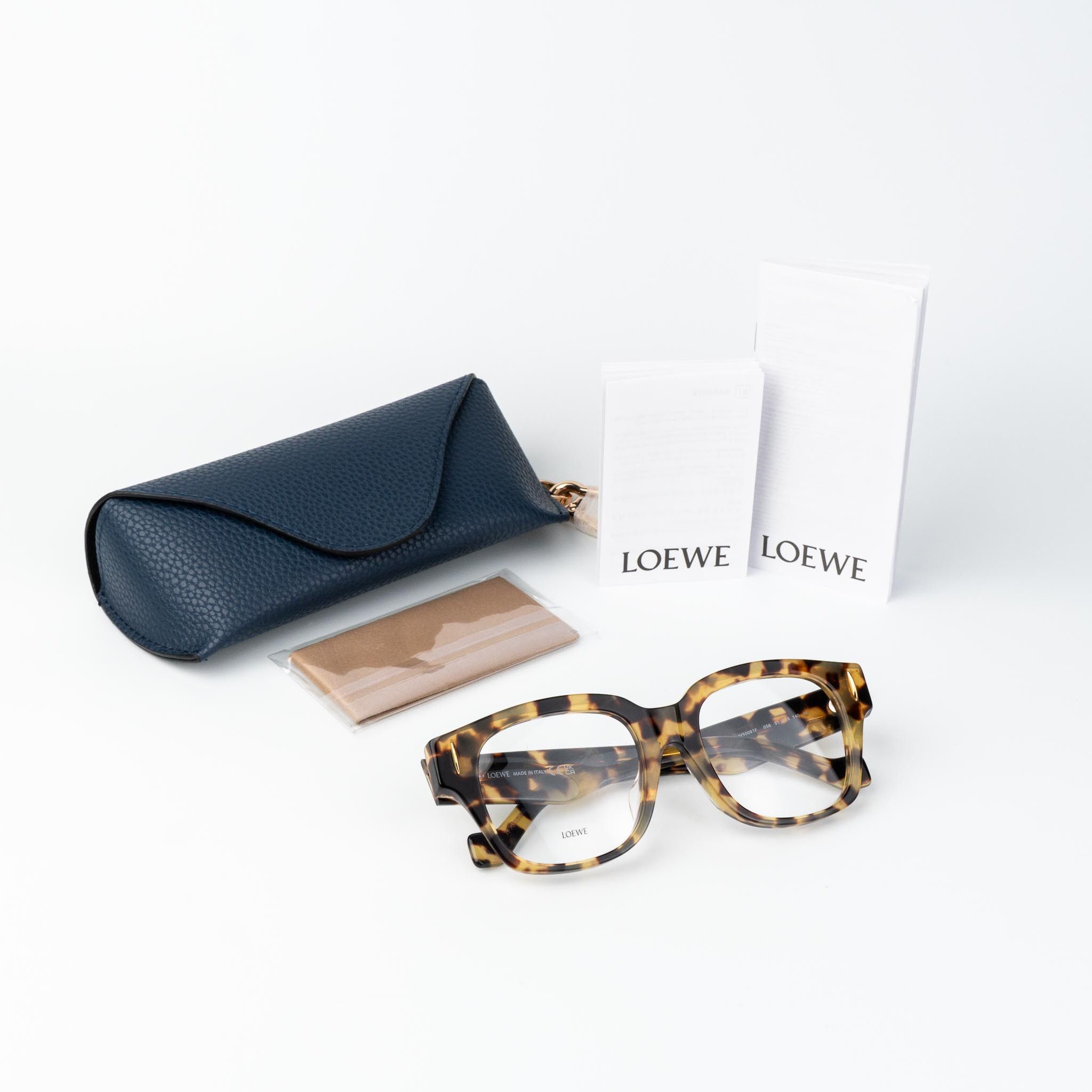 Loewe Loewe Women Eyeglasses Square LW50091F 056 NEW AUTHENTIC Size ONE SIZE - 9 Thumbnail