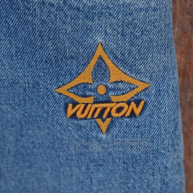 Louis Vuitton Louis Vuitton Ski Collection 25 New Solid Jeans Size 33" - 3 Thumbnail