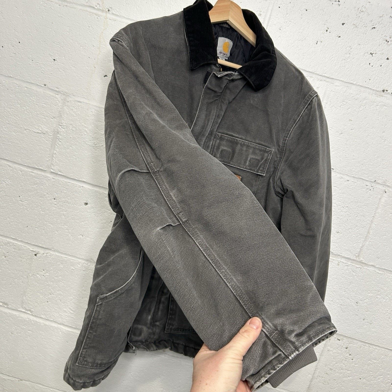 Carhartt Vintage Carhartt Quilted Artic Jacket “Gravel Grey” C26 GVL Size US M / EU 48-50 / 2 - 6 Thumbnail
