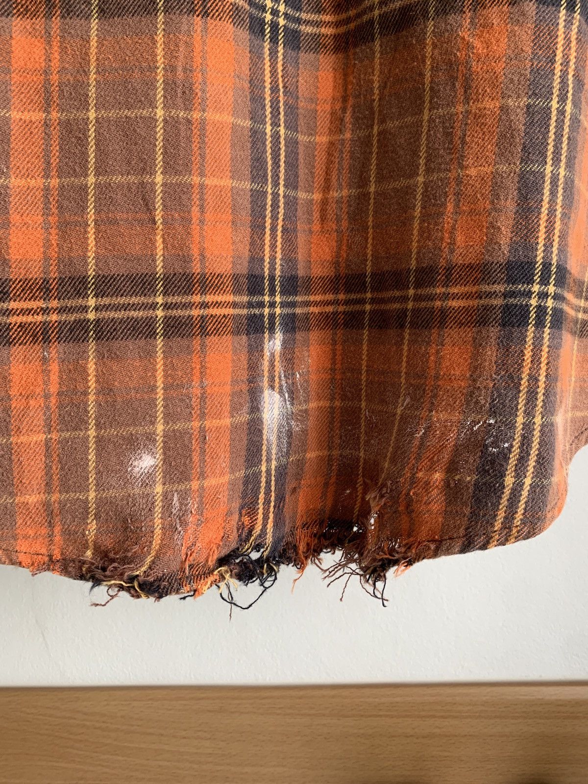 Vintage Sun Faded Vintage Flannel Shirt Distressed Grunge Size US M / EU 48-50 / 2 - 10 Thumbnail