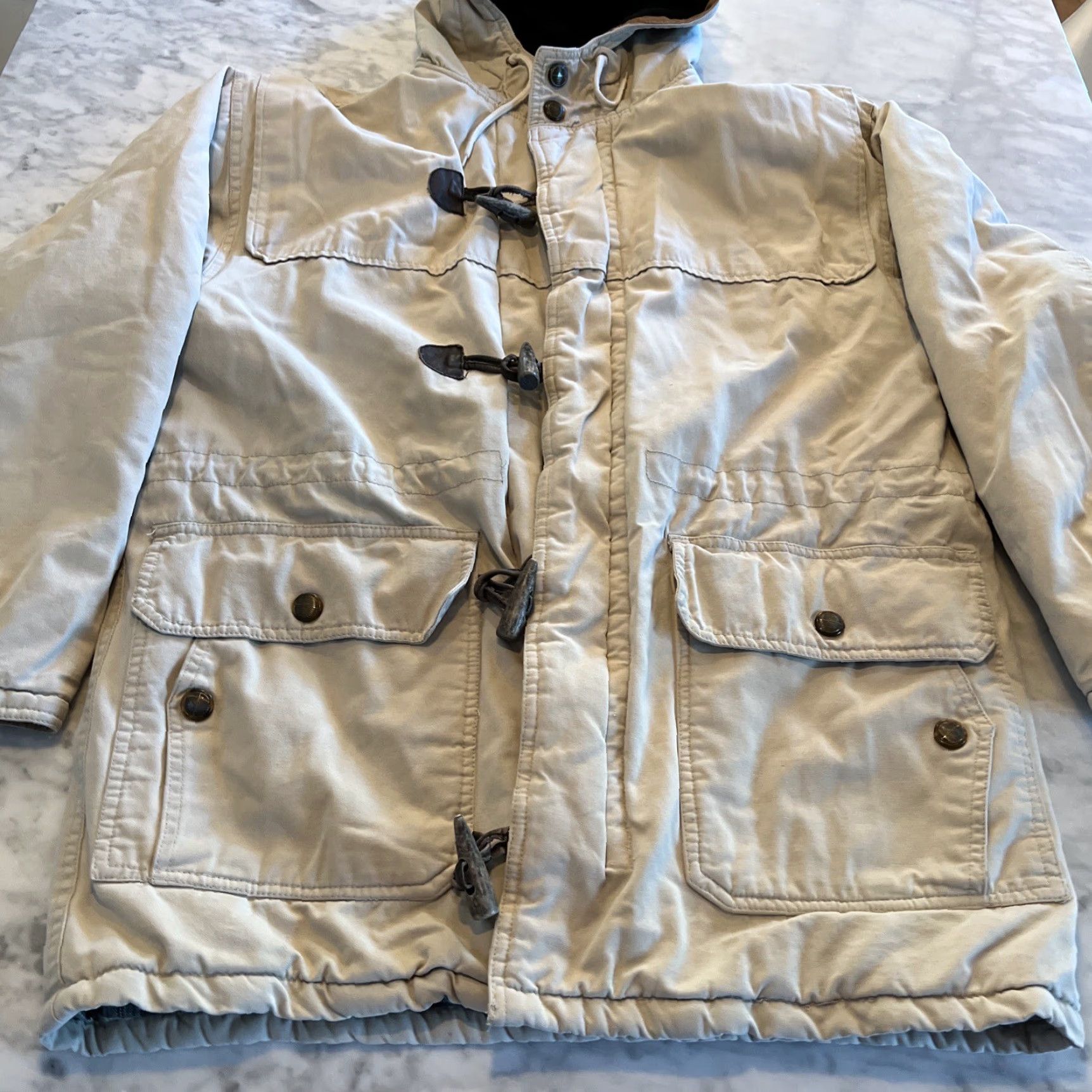 Equipment VINTAGE Urban Equipment Jacket Mens M Tan Chore Barn Country Blanket Lined 90s Workwear USA Hunting Mens Size US M / EU 48-50 / 2 - 5 Thumbnail