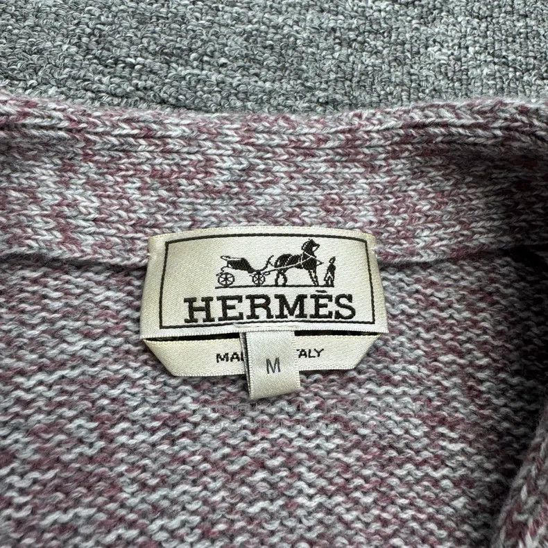 Hermes Hermes Gradient Cashmere Knit Cardigan Size US M / EU 48-50 / 2 - 2 Thumbnail