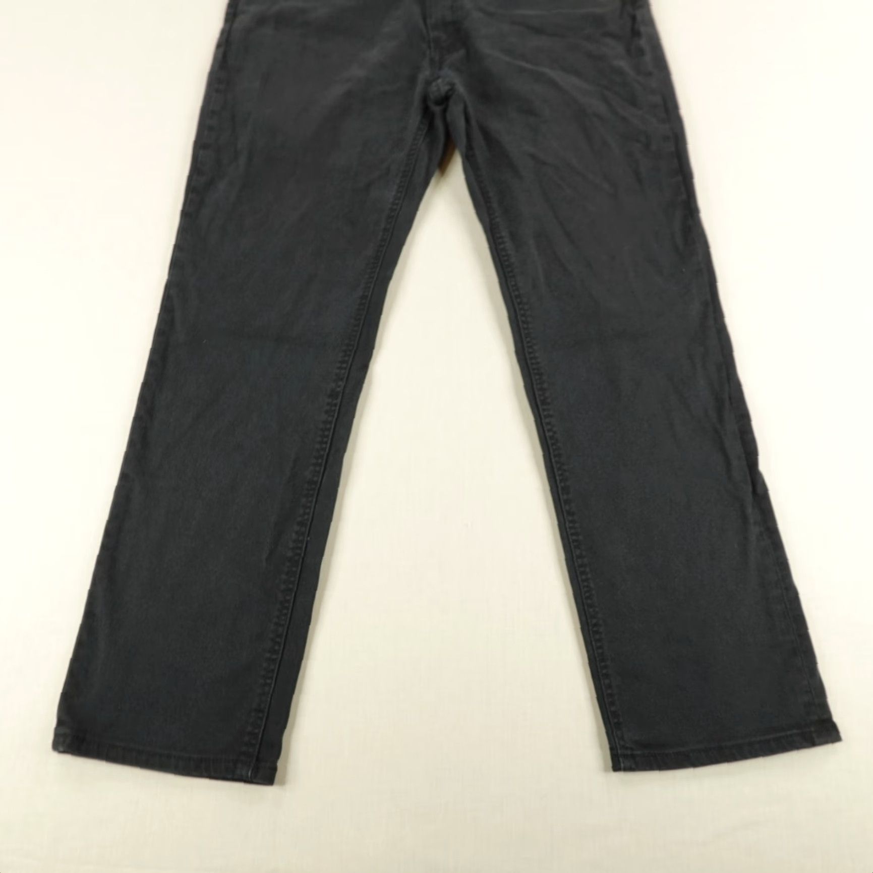Levi's Levis Jeans Mens 37x32 Black 541 Athletic Fit Straight Leg Red Flex Work Pants Size US 36 / EU 52 - 3 Thumbnail