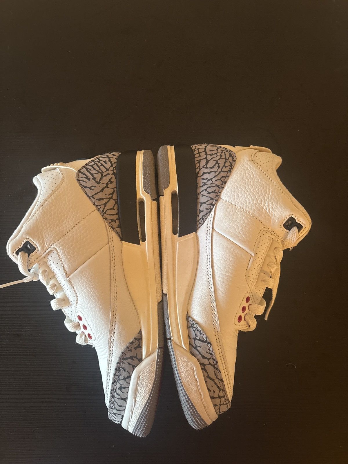 Jordan Brand Jordan 3 Retro White Cement Size US 4.5 / IT 34.5 - 5 Thumbnail