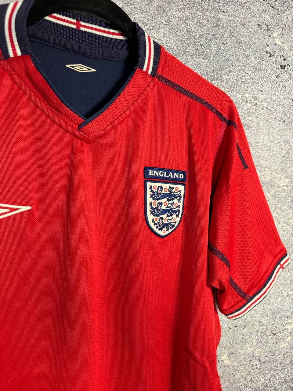 Umbro England National Team 2002 Umbro Soccer Jersey Size US M / EU 48-50 / 2 - 6 Thumbnail