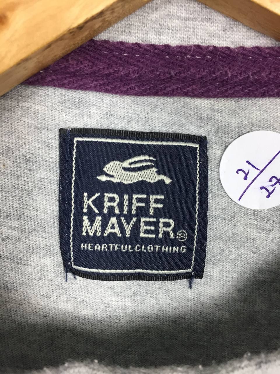 Japanese Brand × Vintage Kriff Mayer Heartful Clothing Embroidered Tee Size US L / EU 52-54 / 3 - 9 Thumbnail