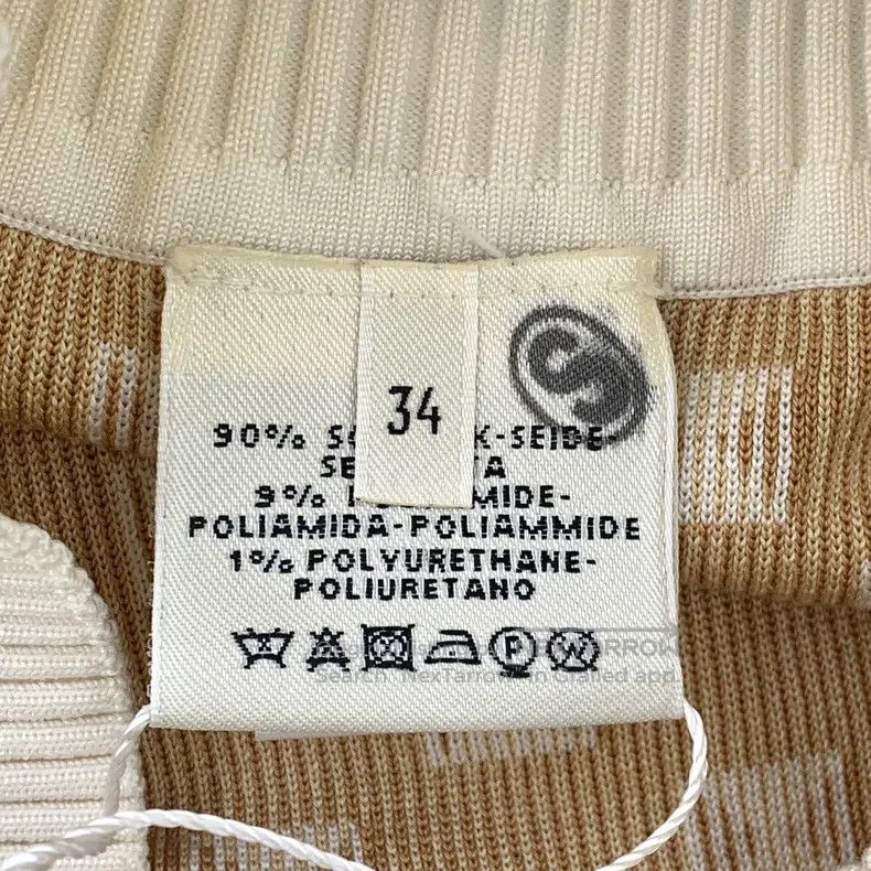 Hermes Hermes Colorblock Diamond Pattern Silk Knit Underwear Pant Size 42" / US 20 - 6 Thumbnail