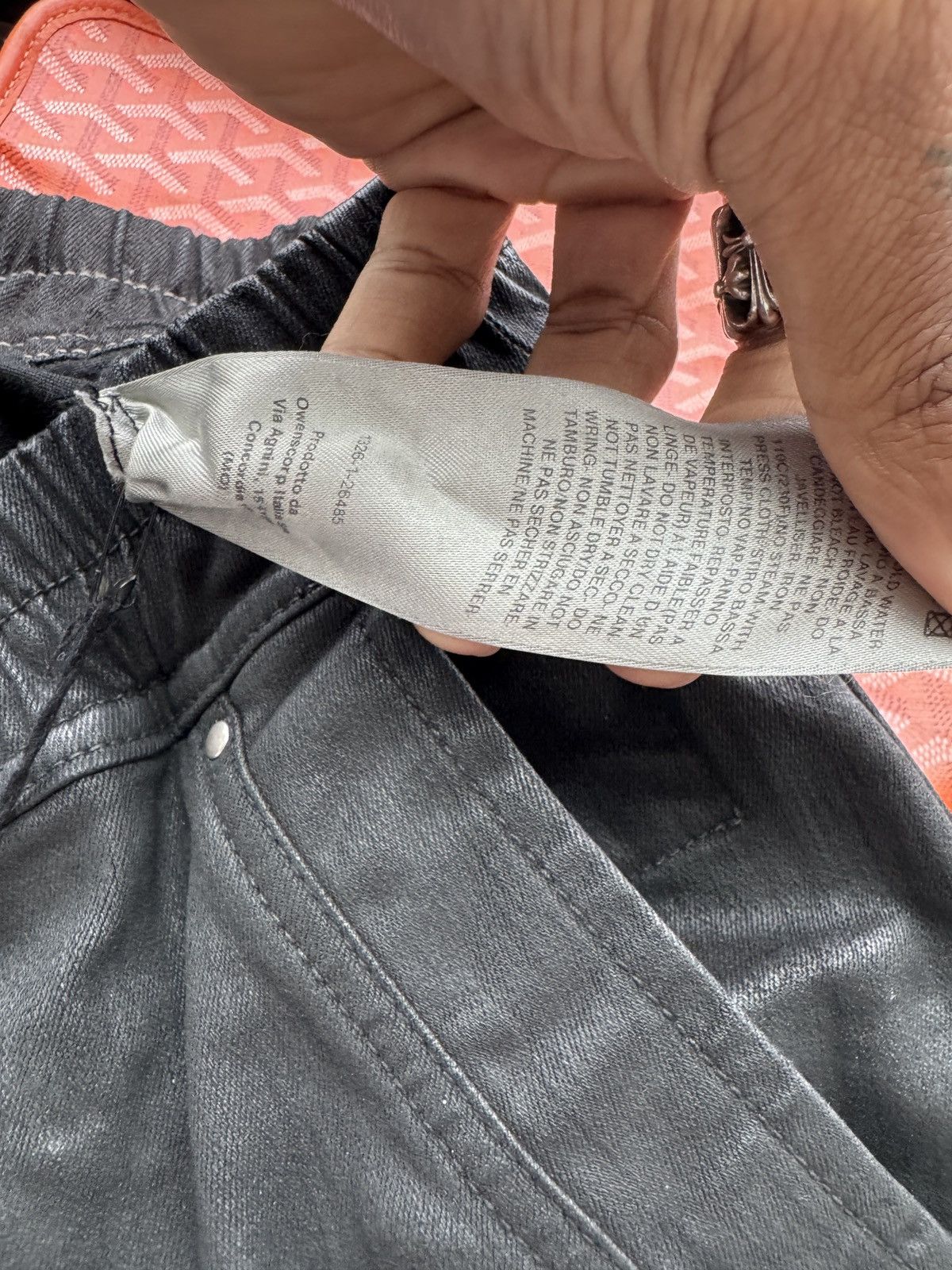 Rick Owens × Rick Owens Drkshdw Rick Owens wax belia cargos Size US 34 / EU 50 - 4 Thumbnail