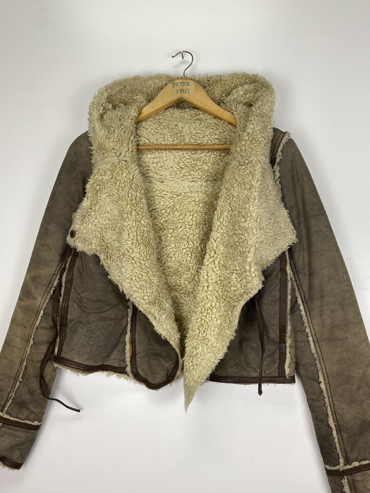 Tsumori Chisato Tsumori Chisato Issey Miyake Sherpa Faux Fur Size S / US 4 / IT 40 - 17 Thumbnail
