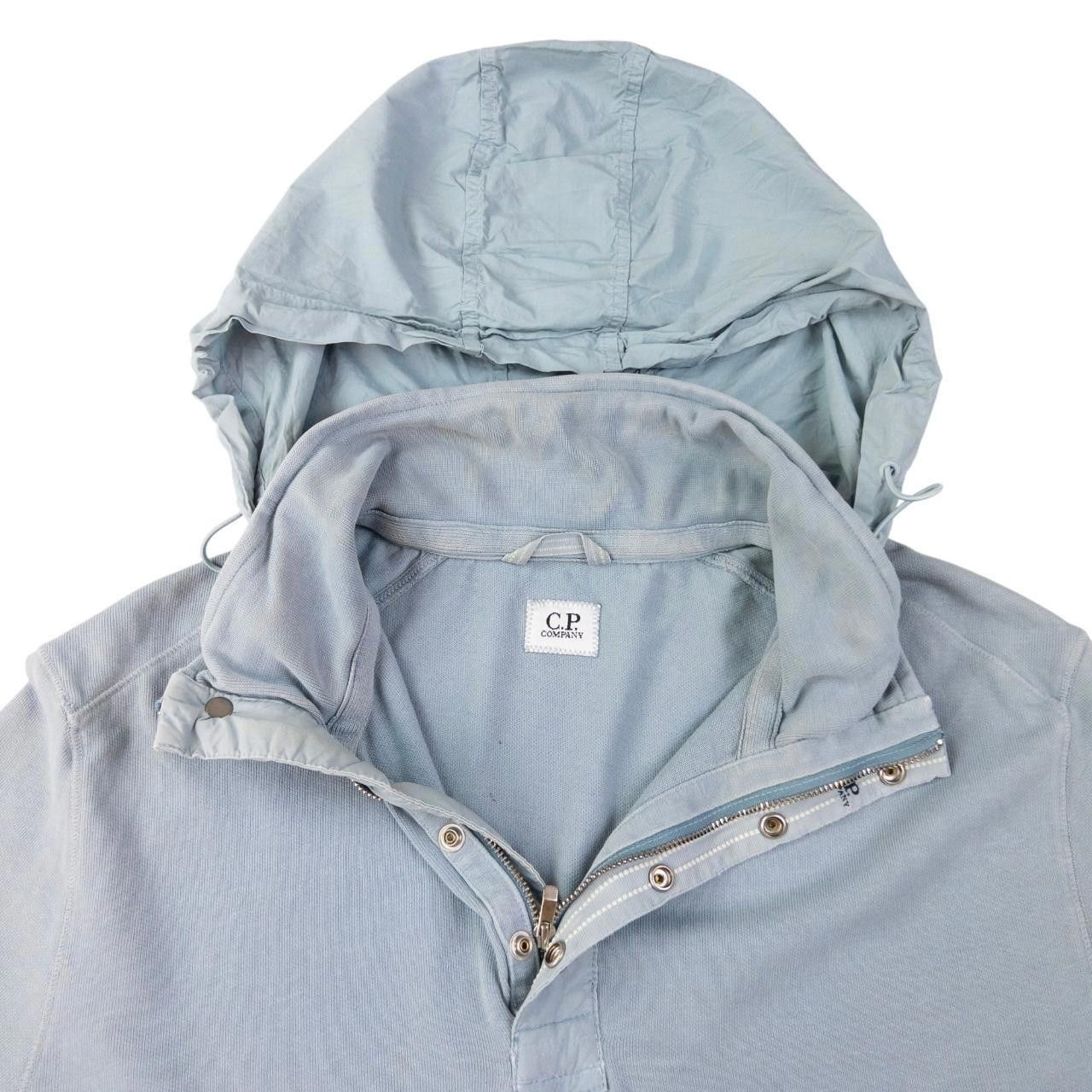 Designer Vintage CP Company Q Zip Snap Hoodie Size XL Size US XL / EU 56 / 4 - 4 Thumbnail