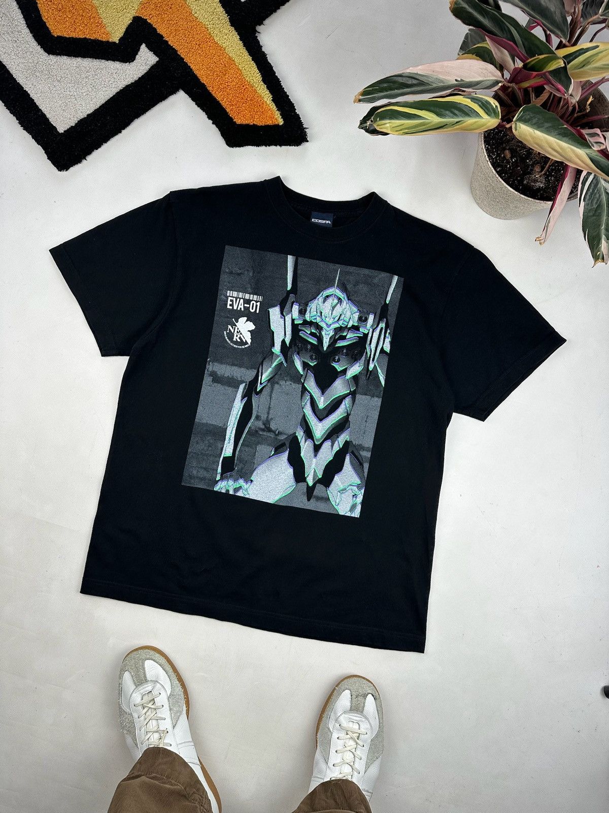 Anime Evangelion Anime Tee Akira Bleach Ghost in the Shell Japan Size US L / EU 52-54 / 3 - 1 Thumbnail