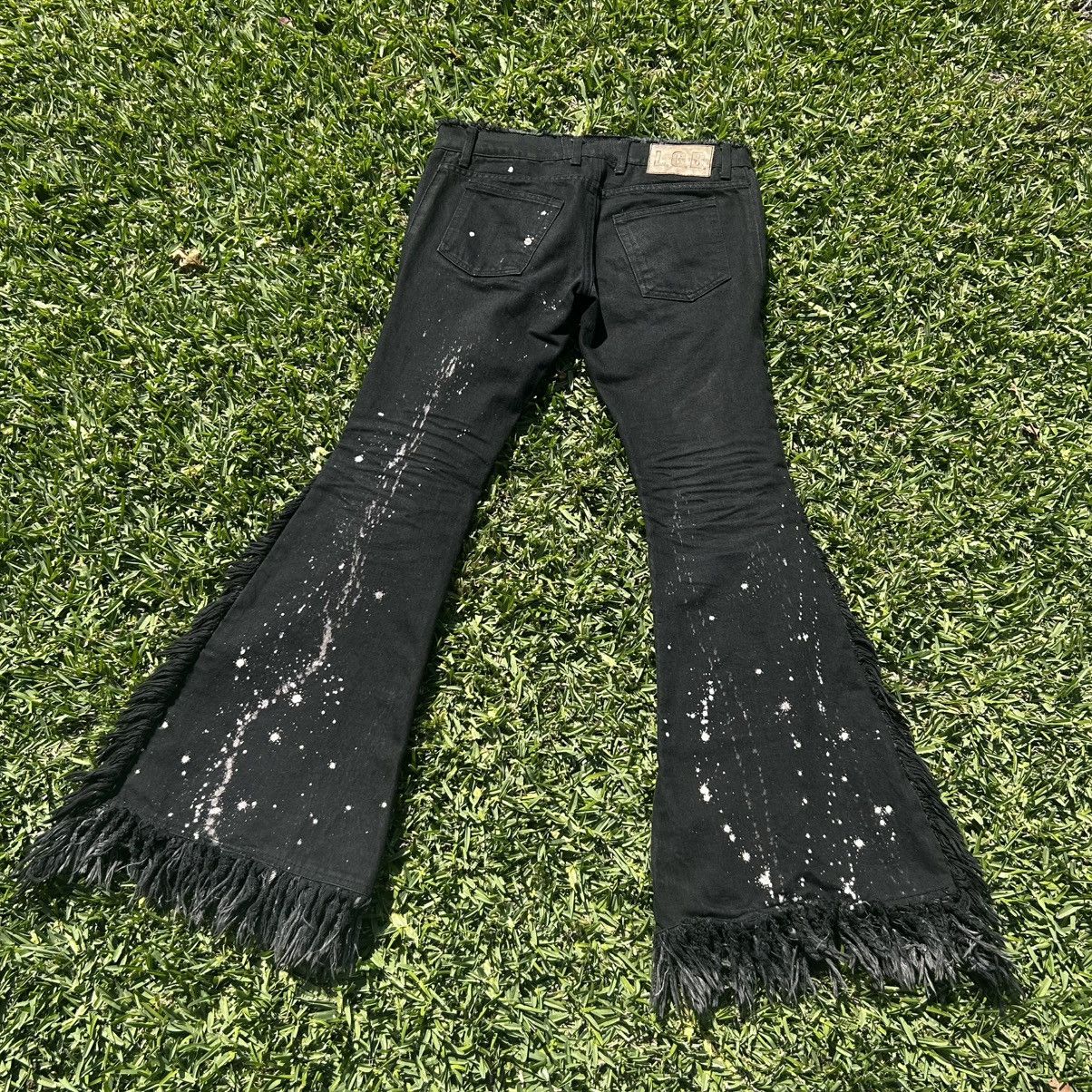Le Grande Bleu (L.G.B.) LGB crow flared denim Size US 26 / EU 42 - 2 Thumbnail