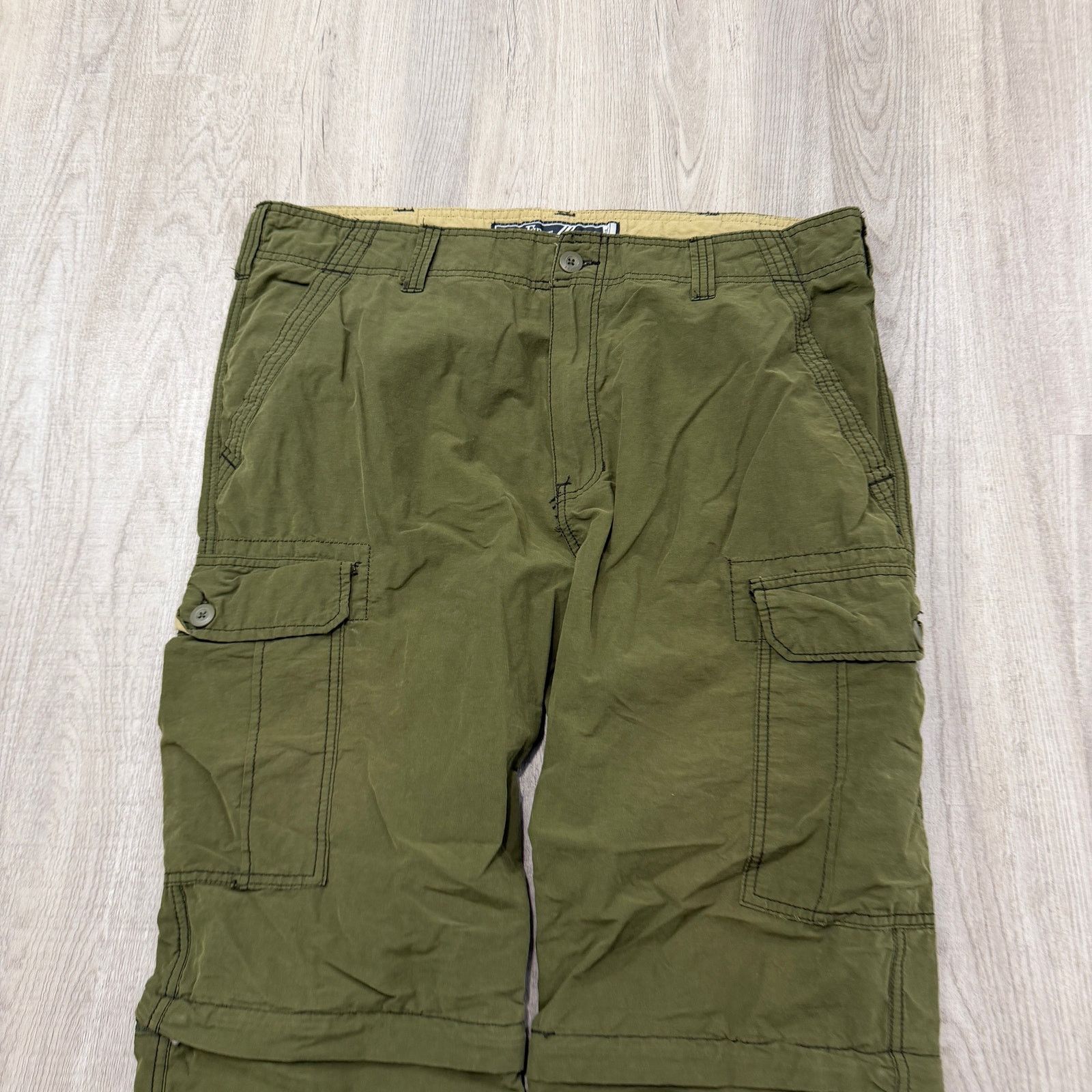 Vintage Vintage Wear First Cargo Pants 38x30 (Fits 38x25) Cropped Size US 38 / EU 54 - 3 Thumbnail