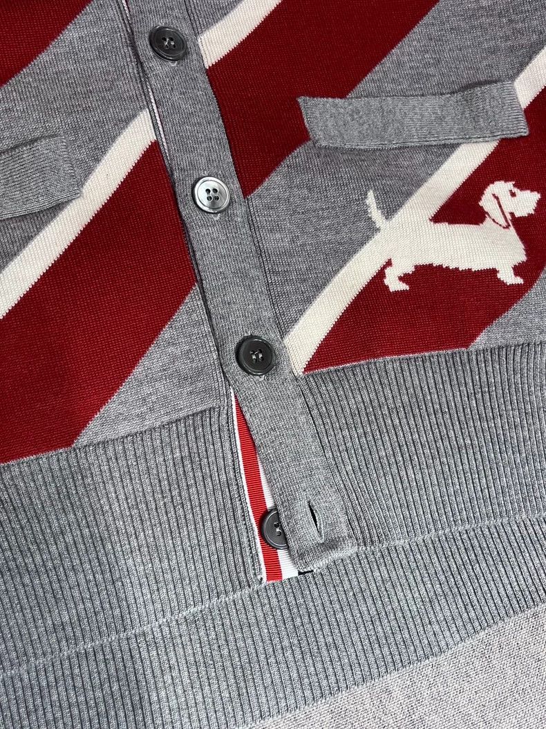 Thom Browne Thom Browne Striped cardigan Size US M / EU 48-50 / 2 - 9 Thumbnail