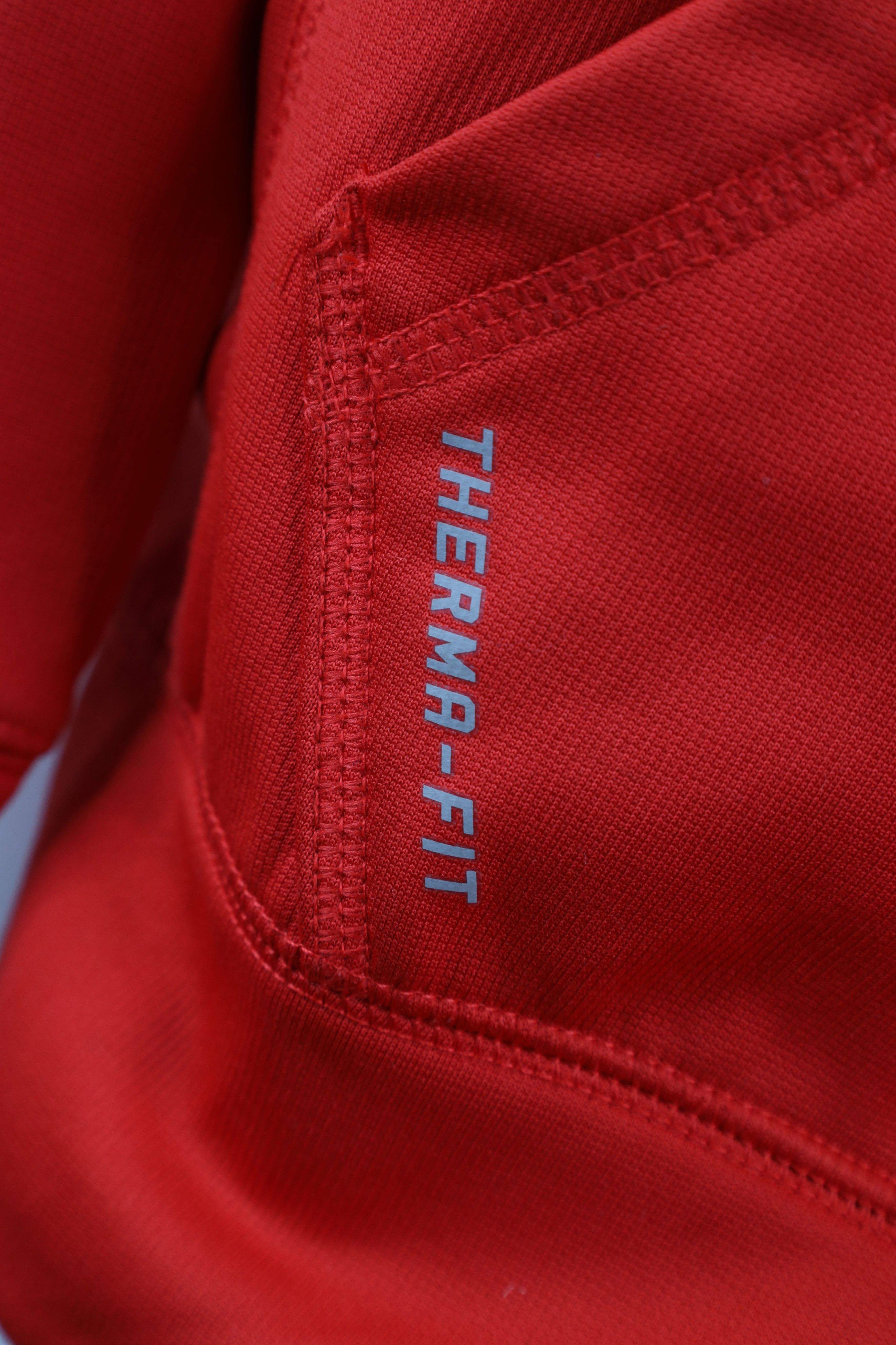 Nike Nike Therma Fit Distressed Full Zip Hoodie Sweatshirt Red Size US S / EU 44-46 / 1 - 4 Thumbnail