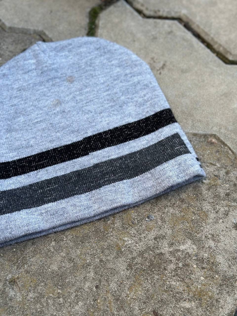 Playboy Vintage Playboy Beanie Grey Knit Hat Y2K Streetwear Cyber Size ONE SIZE - 6 Thumbnail