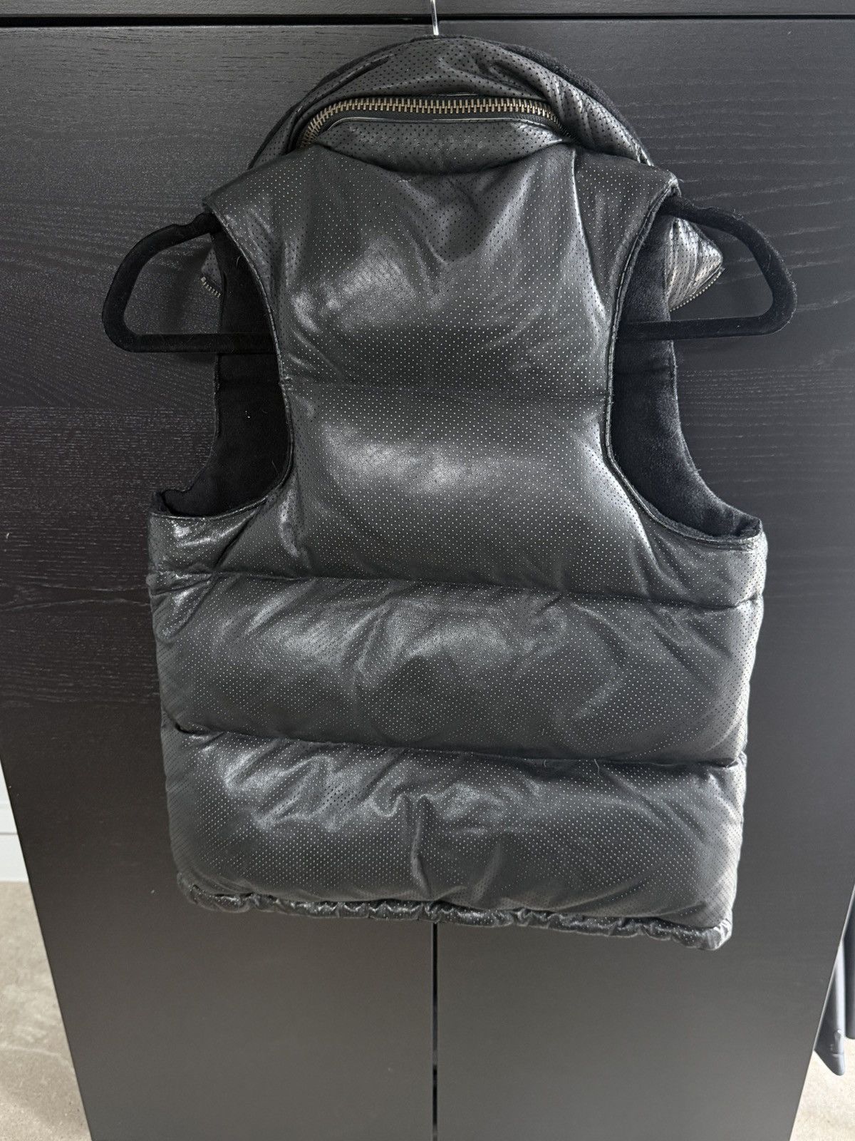 Le Grande Bleu (L.G.B.) LGB Reversible Puffer Vest w/ Zip Away Hood Size US S / EU 44-46 / 1 - 4 Thumbnail