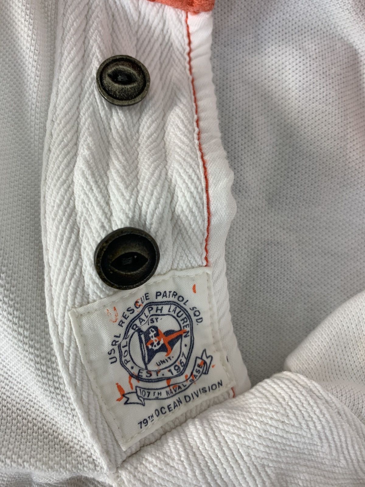 Polo Ralph Lauren Vintage US Coastal Patrol RL Rescue PTR PRL Tee Size US L / EU 52-54 / 3 - 8 Thumbnail