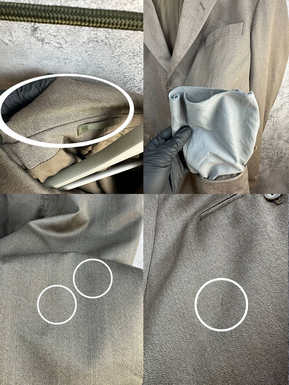 Yves Saint Laurent Yves Saint Laurent Pour Homme Pure Wool Beige Two-Piece Suit Size 54R - 22 Thumbnail